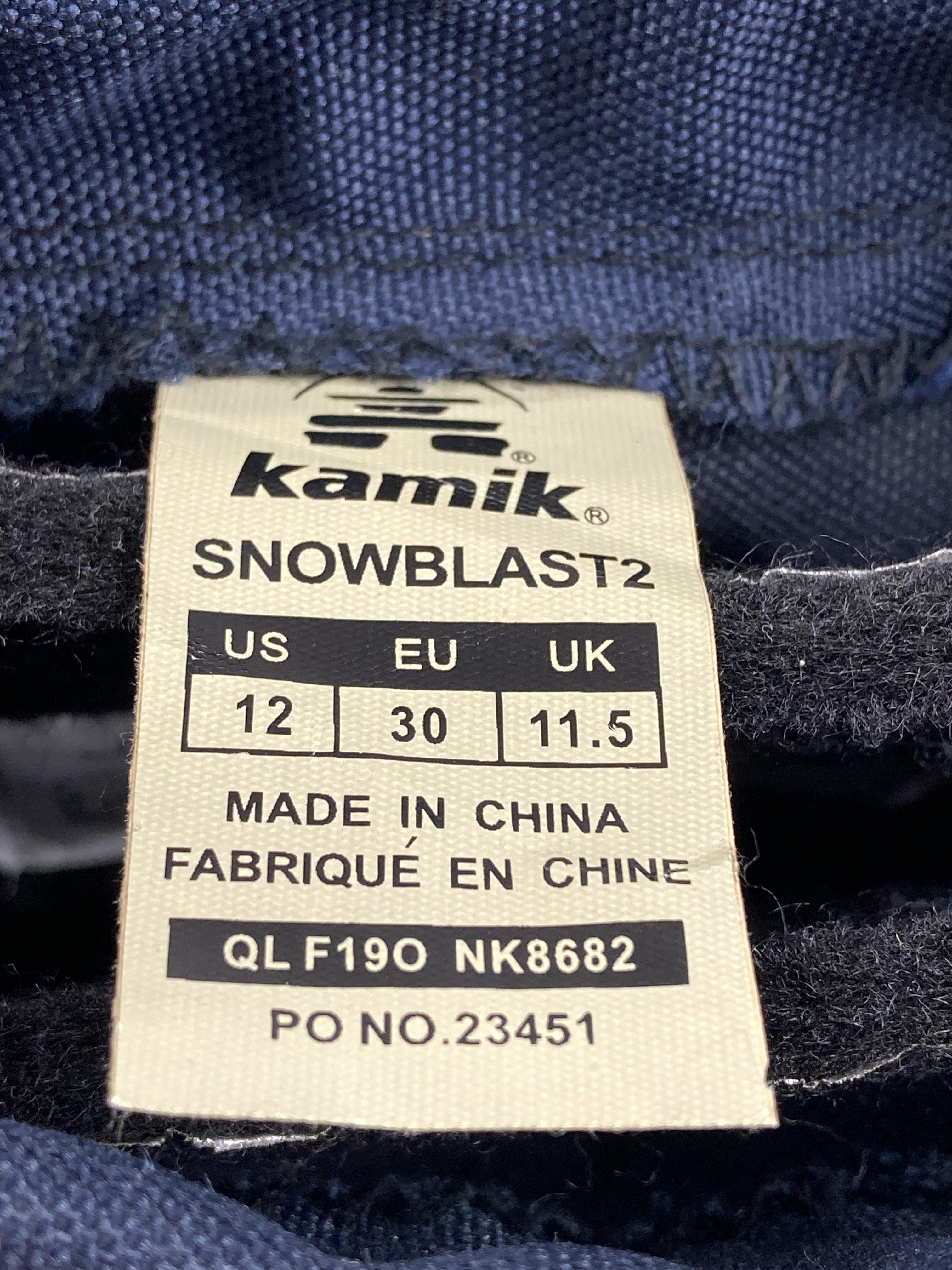 Winterstiefel Winterstiefel Junge Snowblast2 Kamik Label Image Second Hand