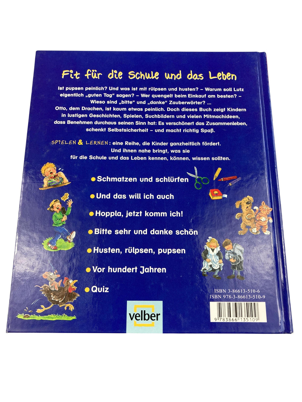 Kinderbücher Bücher Spielen & Lernen Spielen&lernen - Ist pupsen peinlich? Velber Rear Image Second Hand