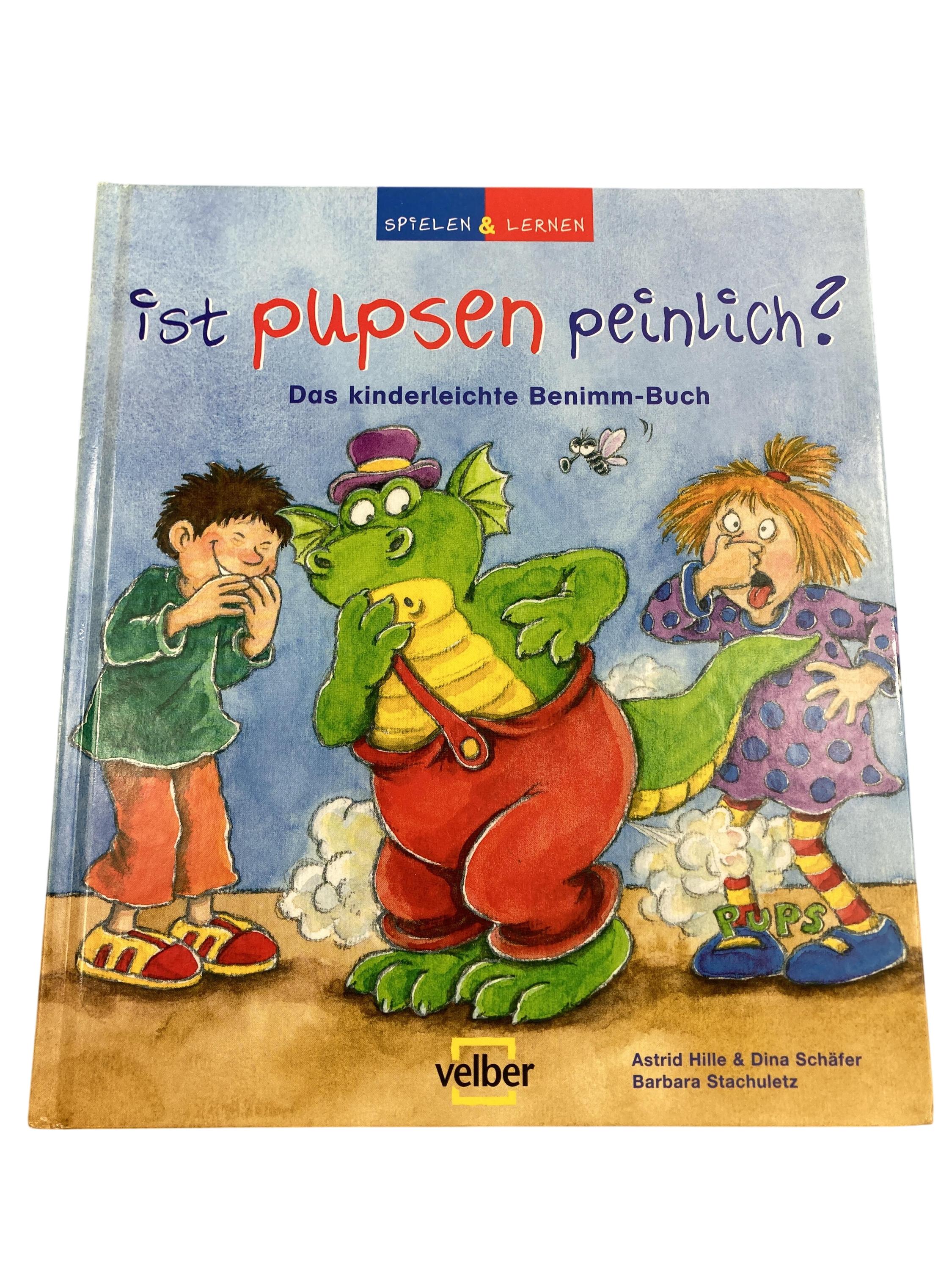 Kinderbücher Bücher Spielen & Lernen Spielen&lernen - Ist pupsen peinlich? Velber Front Image Second Hand