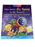Kinderbücher Bücher Spielen & Lernen Spielen&lernen-was macht die Sonne in der Nacht? Velber Front Image Second Hand