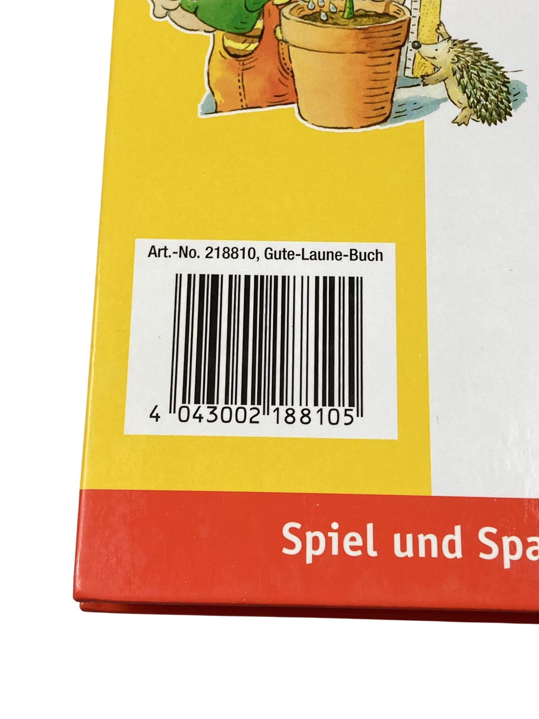 Kinderbücher Bücher Spielen & Lernen Das kunterbunte Gute-Laune-Buch-Spiele, Rätsel,Experimente Ravensburger  Label Image Second Hand