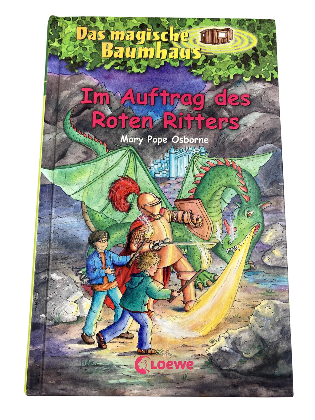 Kinderbücher Bücher Spielen & Lernen Das Magische Baumhaus - Im Auftrag des Roten Ritters Loewe Front Image Second Hand