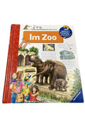 Kinderbücher Bücher Spielen & Lernen Wieso Weshalb warum- Im Zoo Ravensburger  Front Image Second Hand