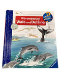 Kinderbücher Bücher Spielen & Lernen Wieso weshalb Warum - Eie entdecken Wale und Delfine Ravensburger  Front Image Second Hand