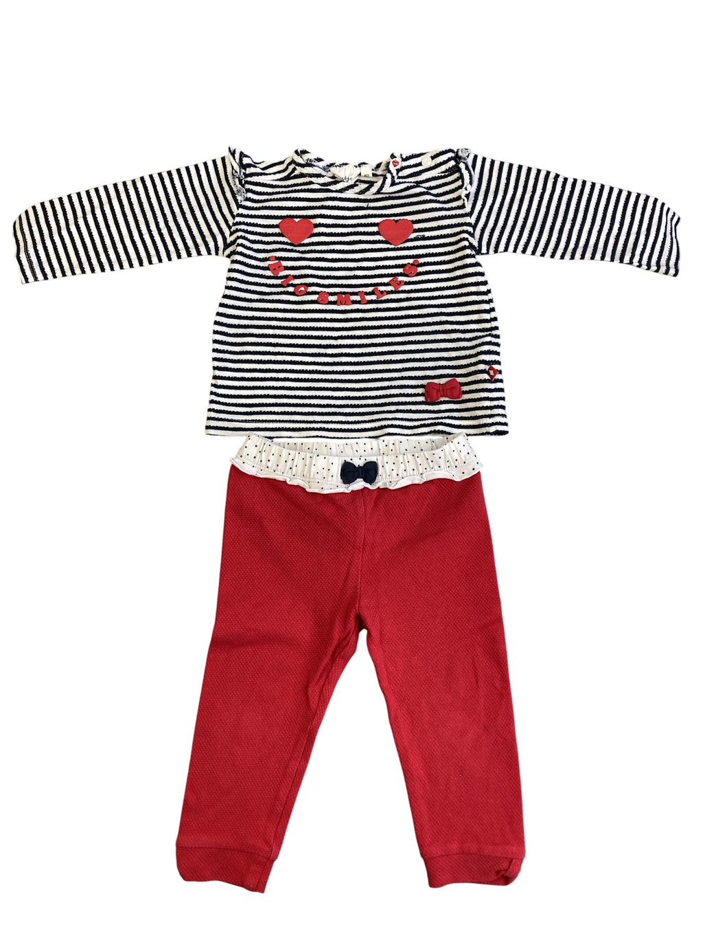 Pullover Pullover & Strickjacken Kleidung Set Shirt &Hose Feetje Front Image Second Hand