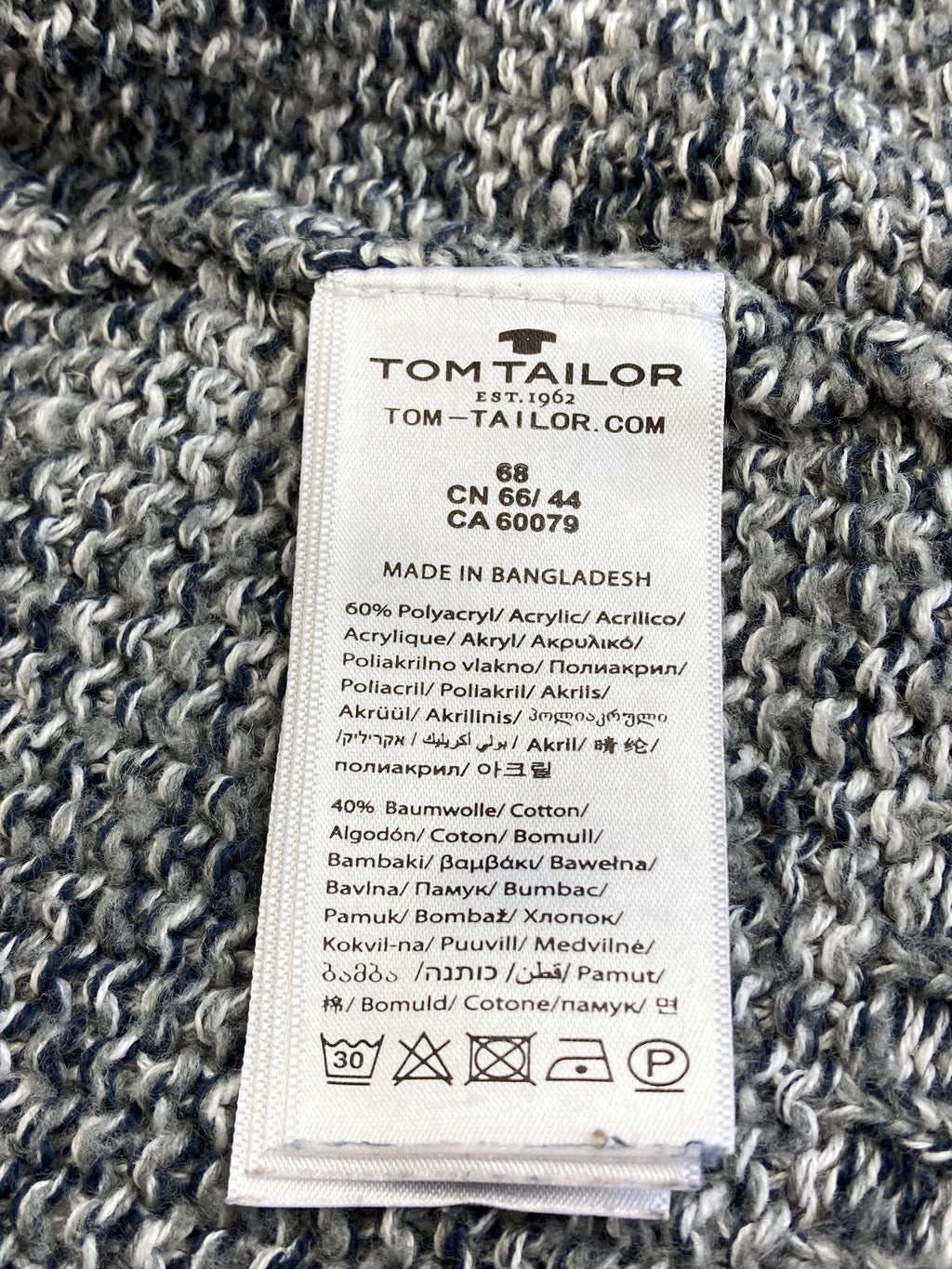 Strickjacken Strickpullover & Strickjacken Kleidung Strick-Jäckchen Tom Tailor Care Label Second Hand