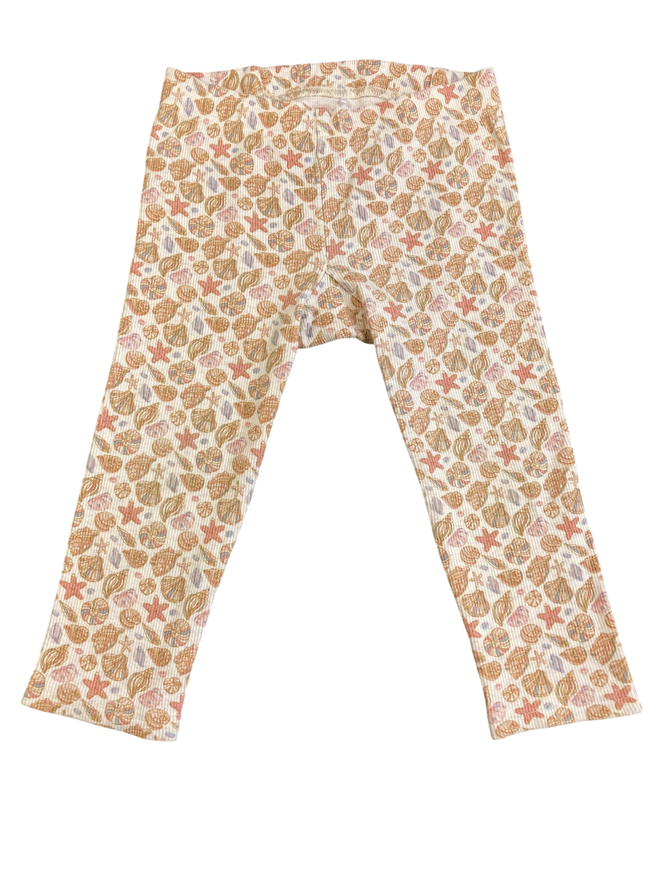 Leggings Hosen & Jeans Kleidung Leggings Muscheln Hust & Claire Front Image Second Hand