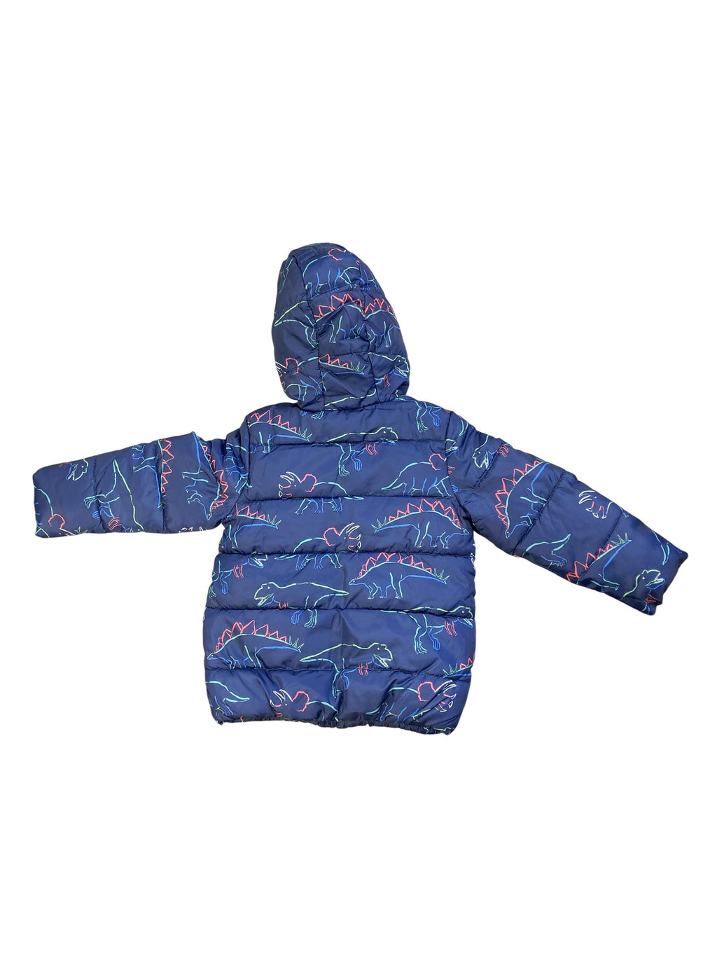 Winterjacken Jacken & Westen Kleidung Winterjacke gefüttert Dinosaurier M&S Rear Image Second Hand