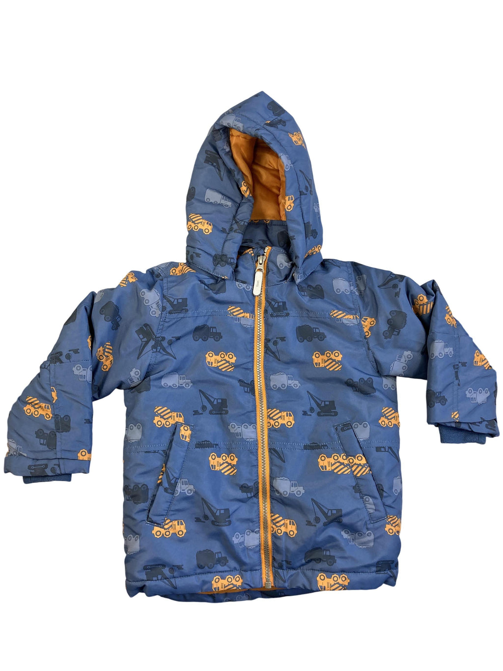 Winterjacken Jacken & Westen Kleidung Basic needs Winterjacke Baustellenfahrzeuge Name it Front Image Second Hand
