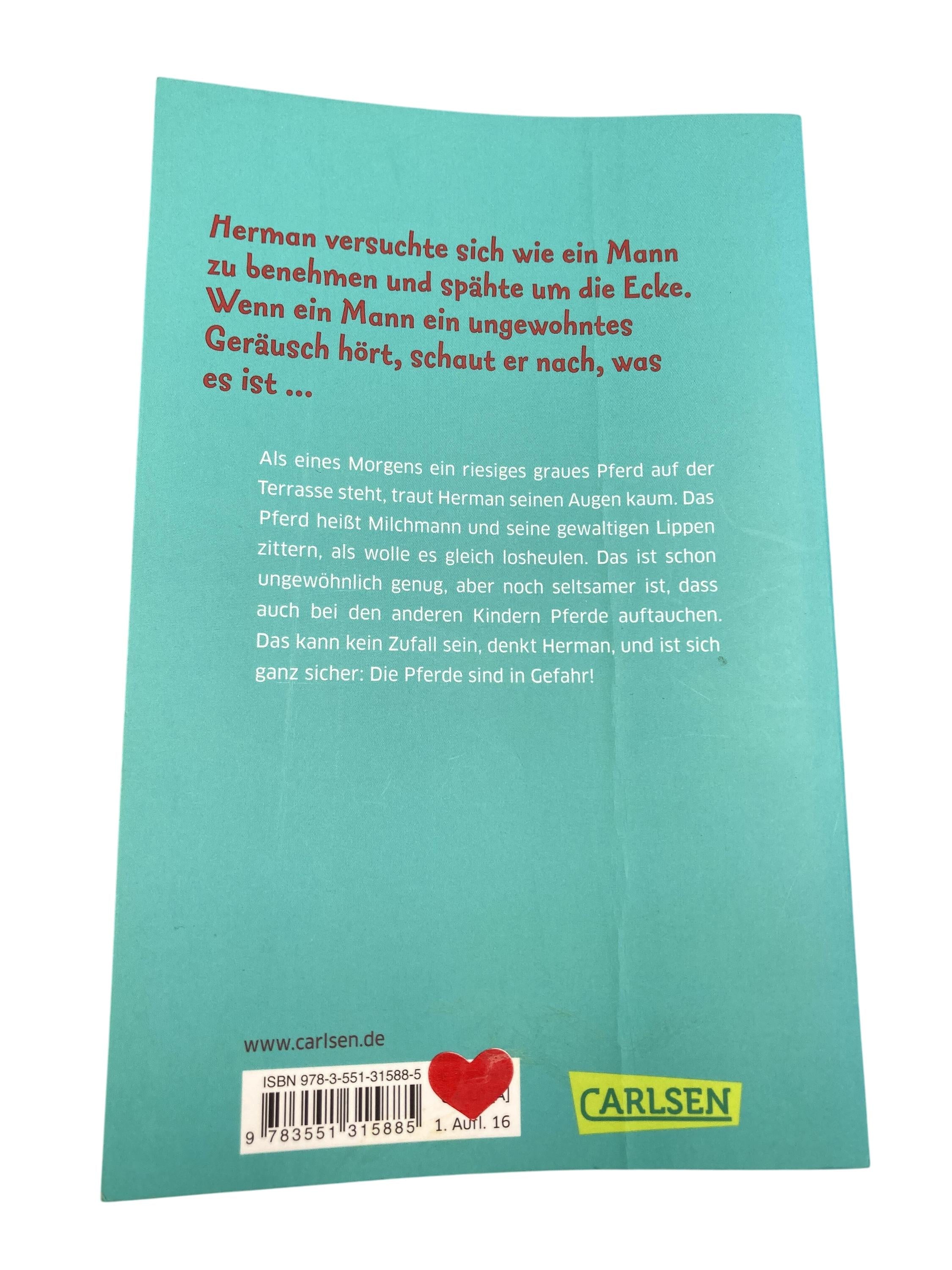 Kinderbücher Bücher Spielen & Lernen Hilke Rosenboom - Ein Pferd namens Milchmann Carlsen Verlag Rear Image Second Hand