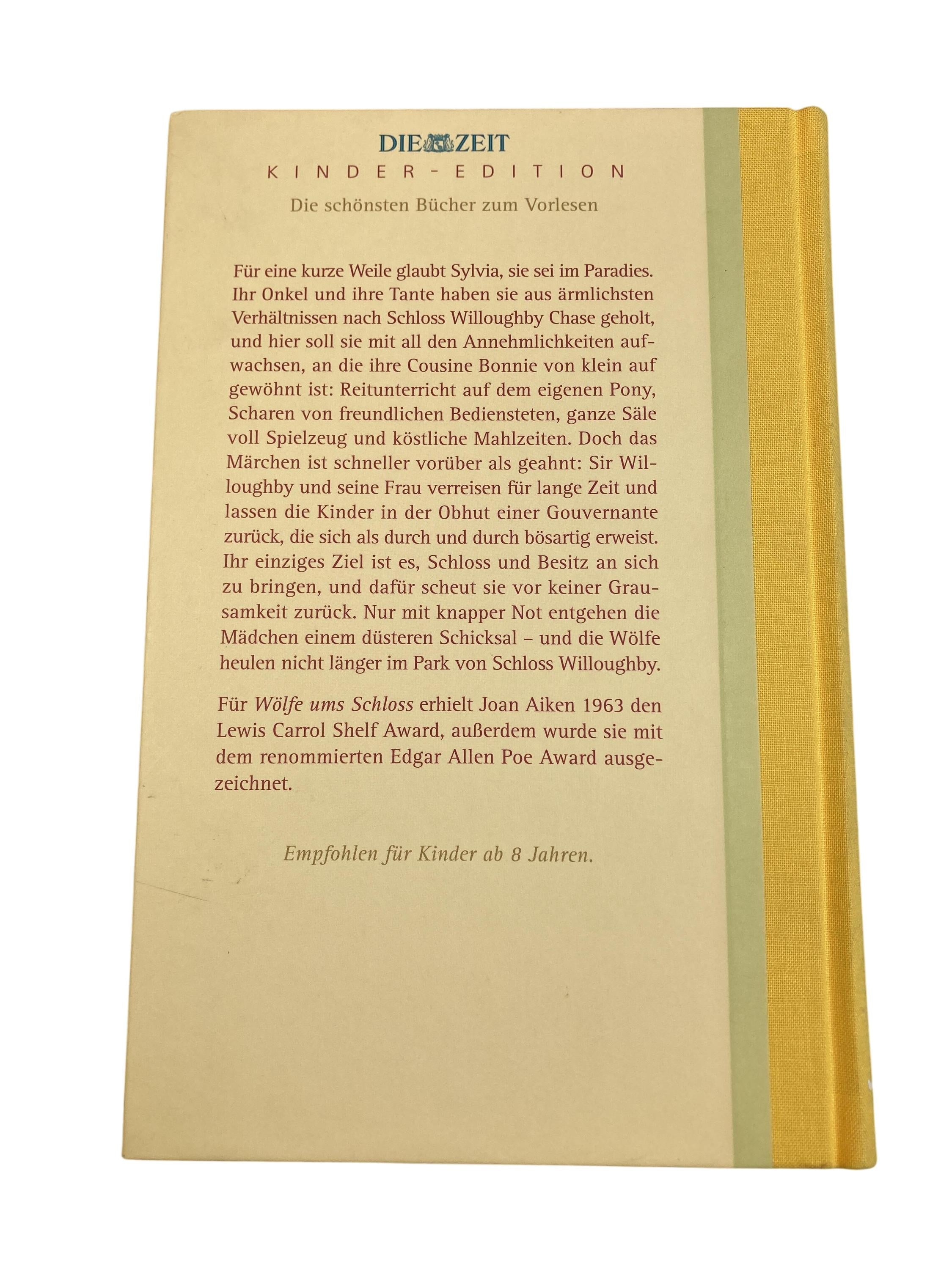 Kinderbücher Bücher Spielen & Lernen Joan Aiken - Wölfe ums Schloss Die Zeit Rear Image Second Hand