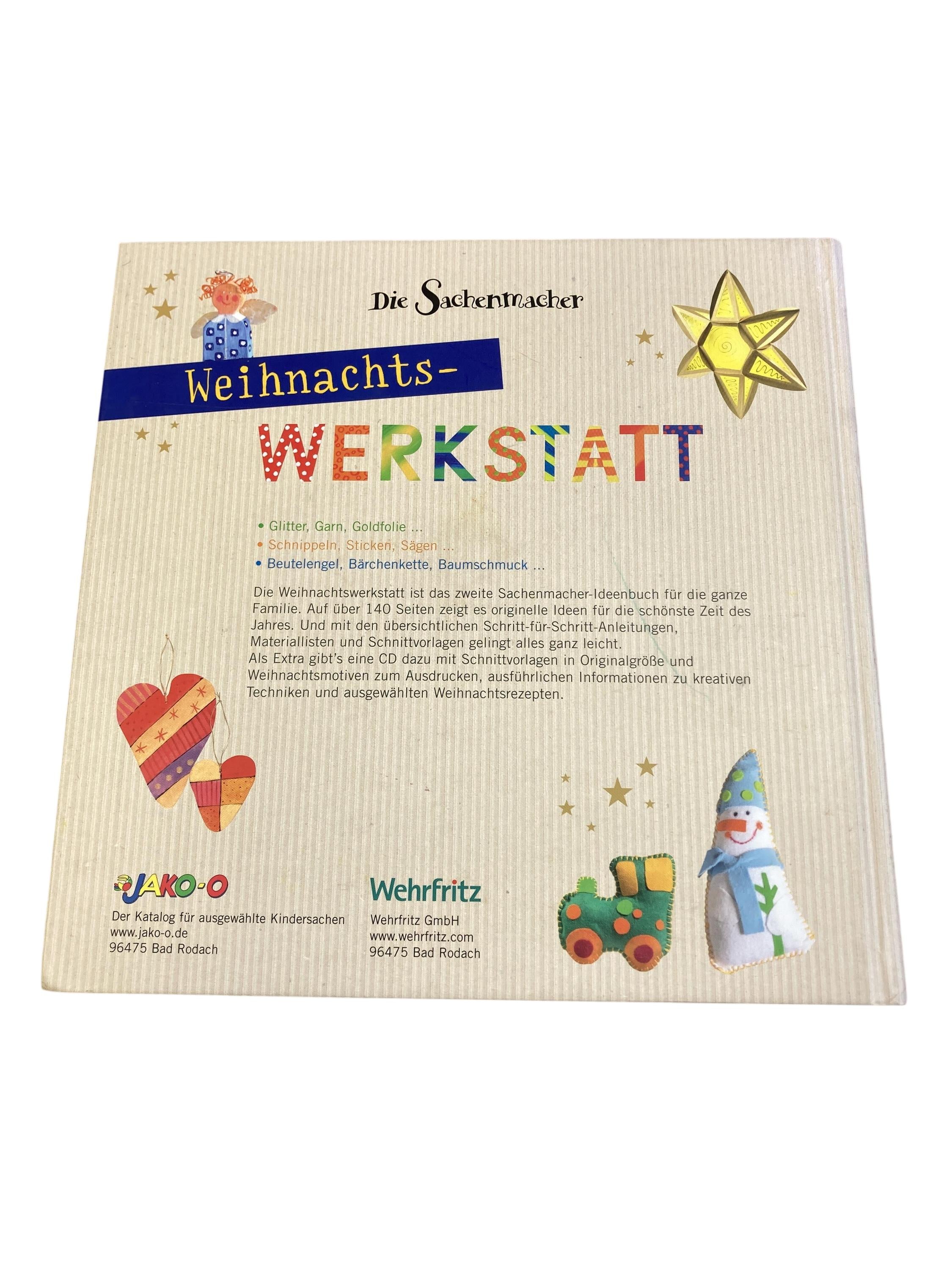 Kinderbücher Bücher Spielen & Lernen Die Sachenmacher - Weihnachtswerkstatt Jako O Rear Image Second Hand