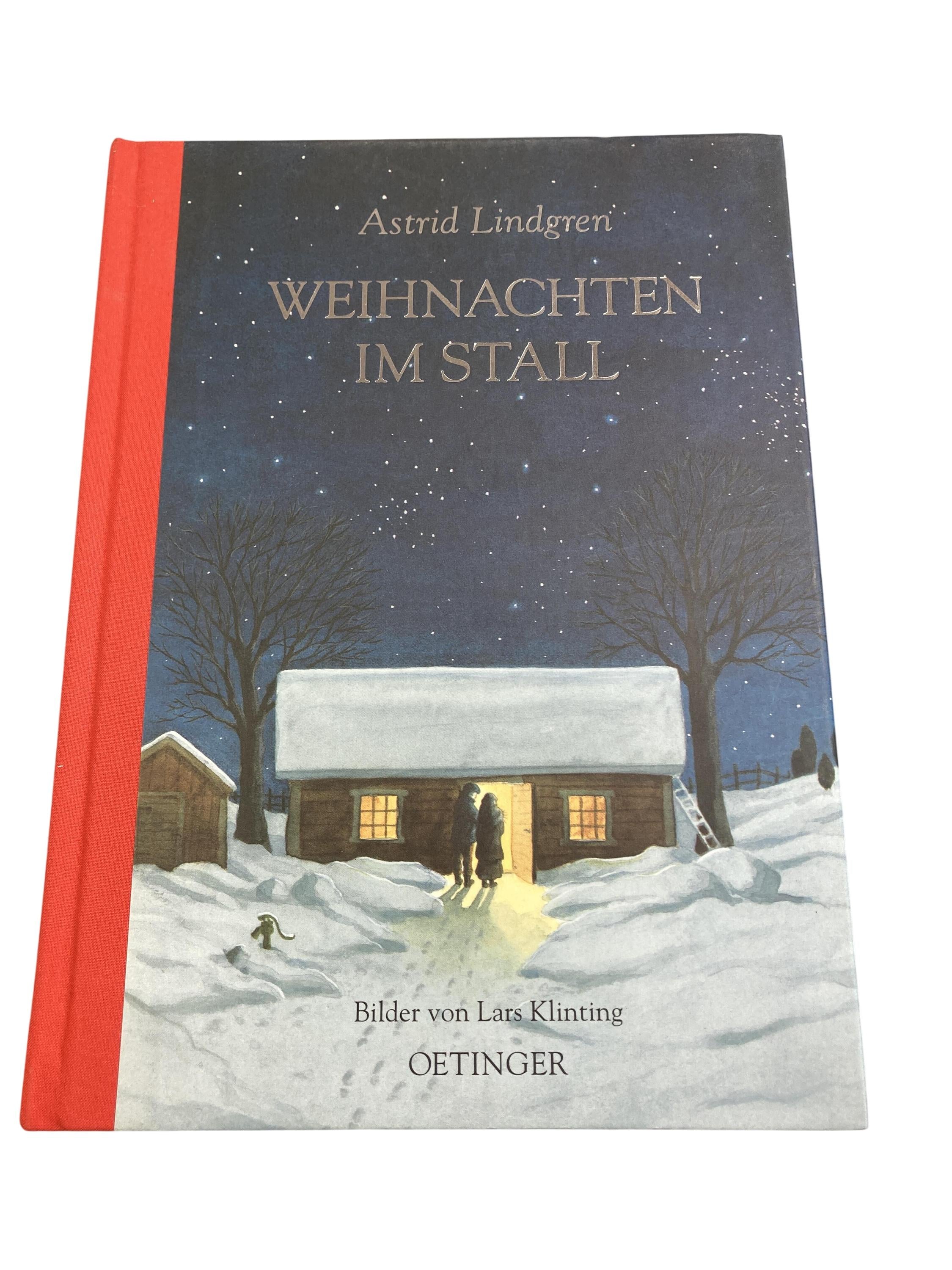 Kinderbücher Bücher Spielen & Lernen Astrid Lindgren - Weihnachten im Stall Oetinger Front Image Second Hand