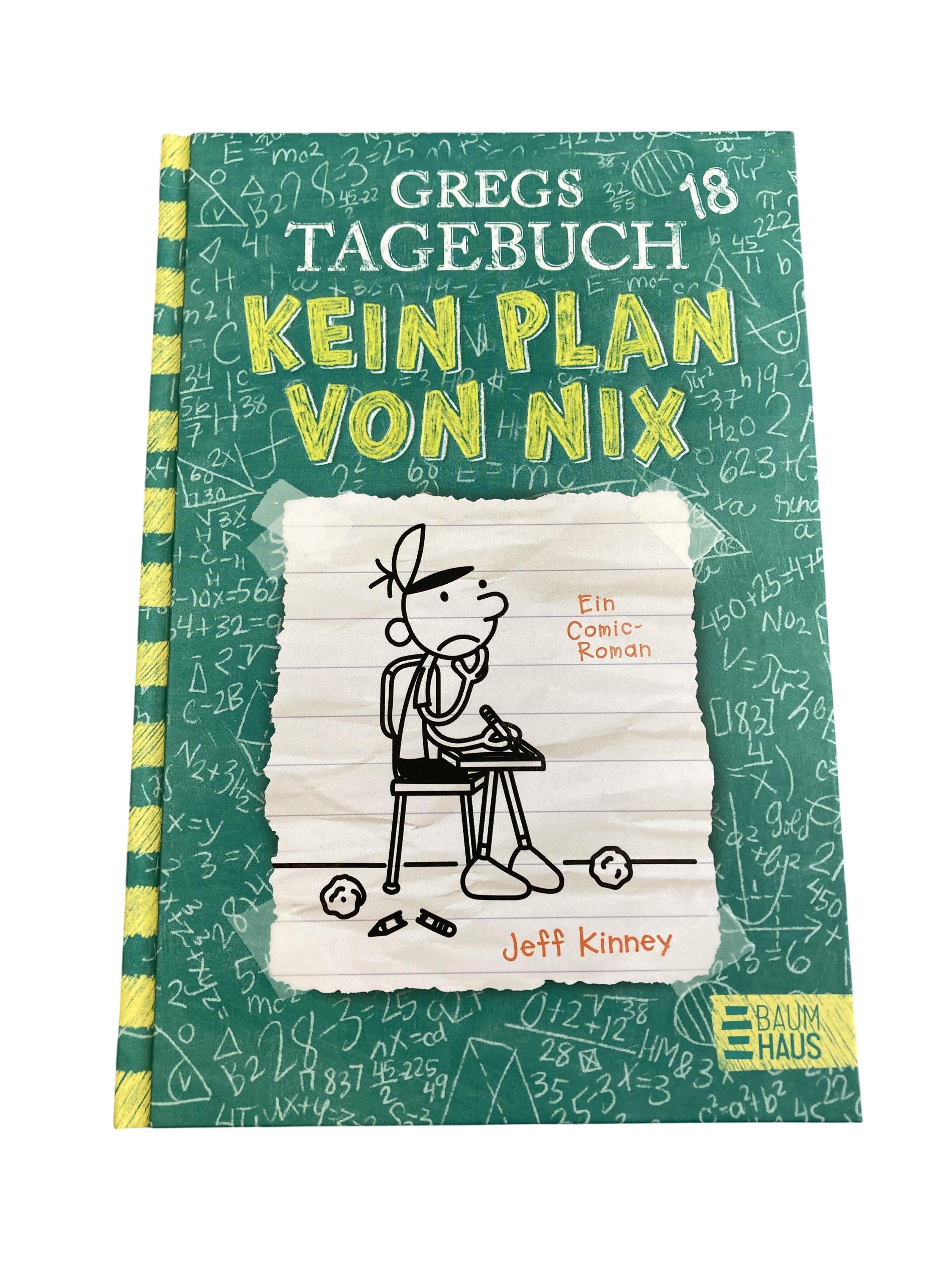 Kinderbücher Bücher Spielen & Lernen Greg's Tagebuch 18 - Kein Plan von nix Baumhaus Front Image Second Hand