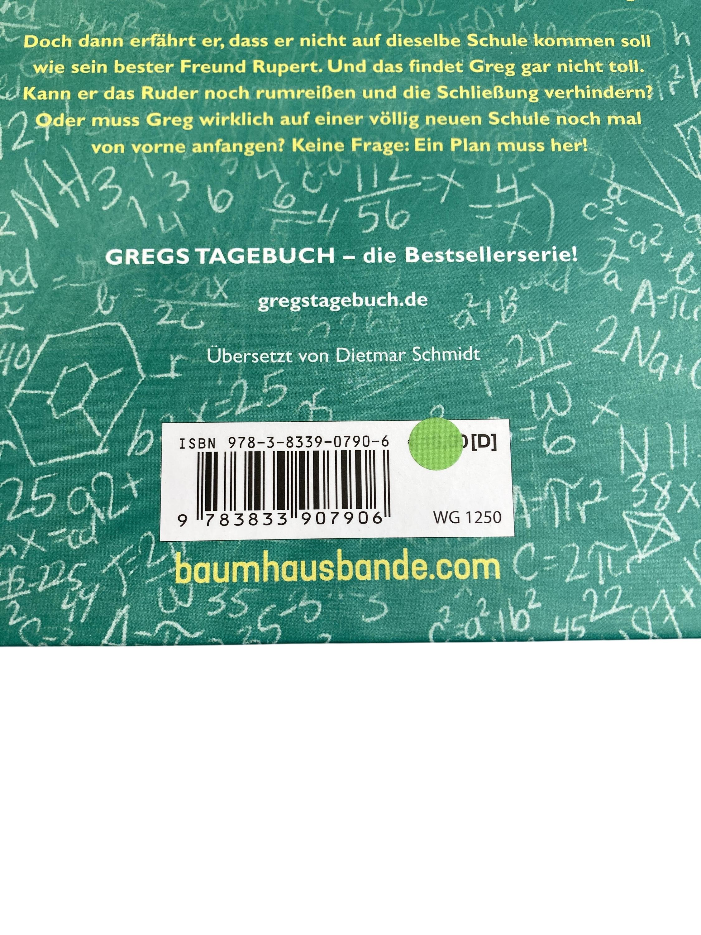 Kinderbücher Bücher Spielen & Lernen Greg's Tagebuch 18 - Kein Plan von nix Baumhaus Label Image Second Hand