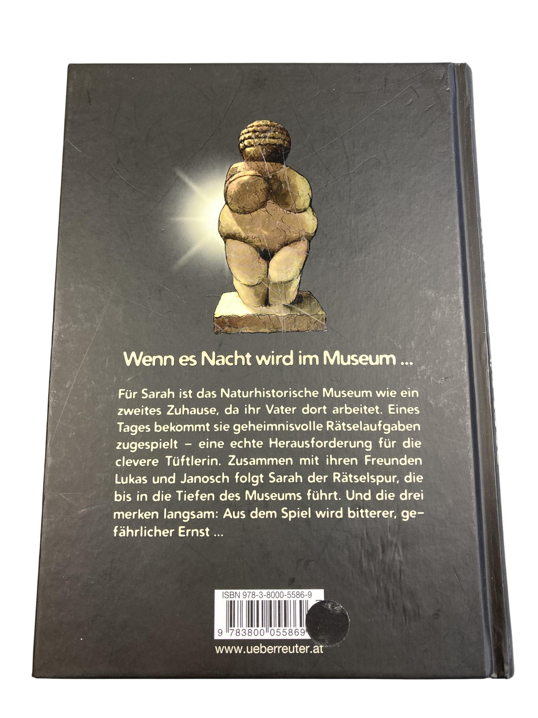 Kinderbücher Bücher Spielen & Lernen Jonas Torsten Krüger - Drei für's Museum "Die Nacht der Rätsel" Ueberreuter Rear Image Second Hand