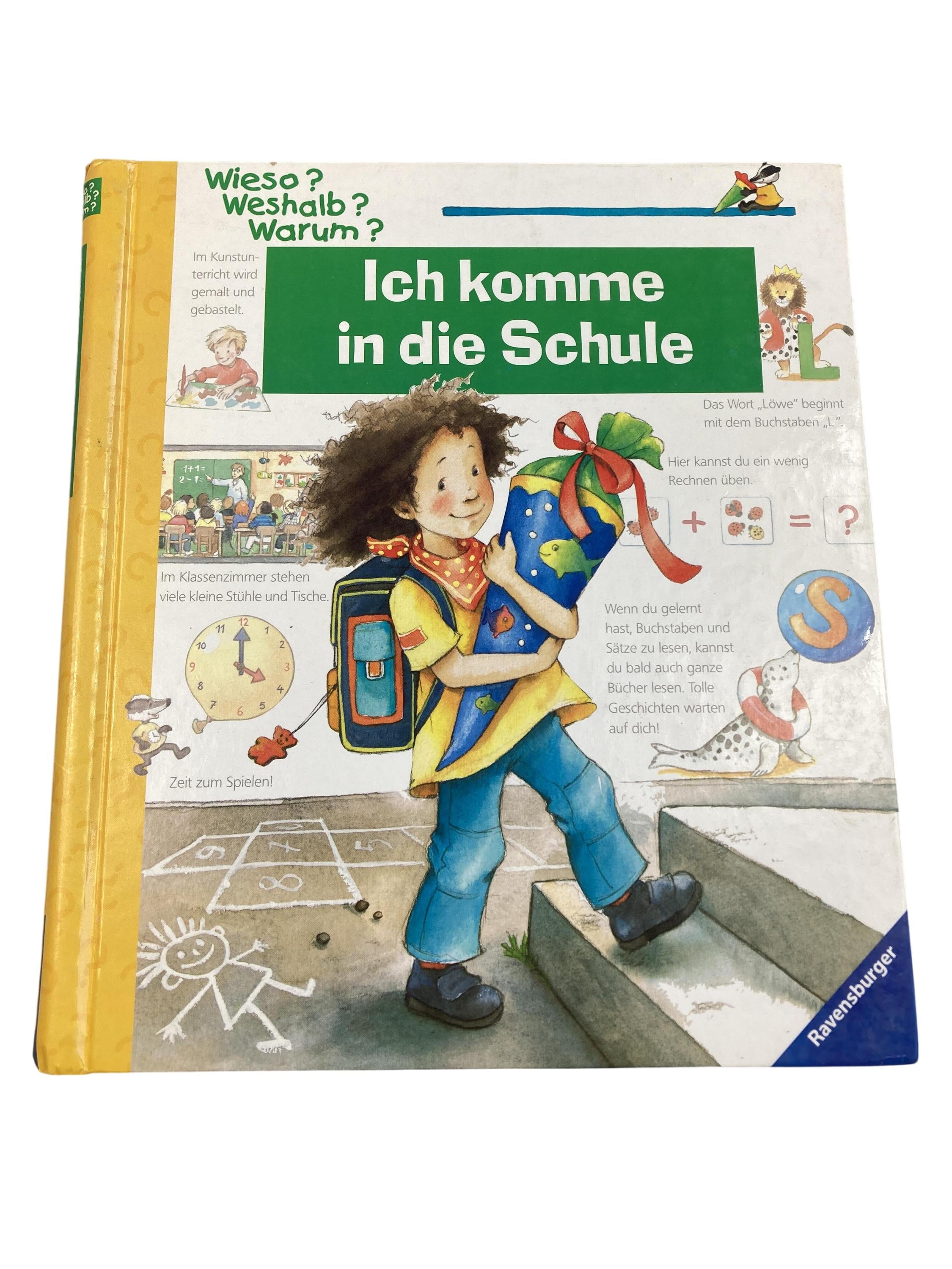 Kinderbücher Bücher Spielen & Lernen Wieso Weshalb Warum - Ich komme in die Schule Ravensburger  Front Image Second Hand