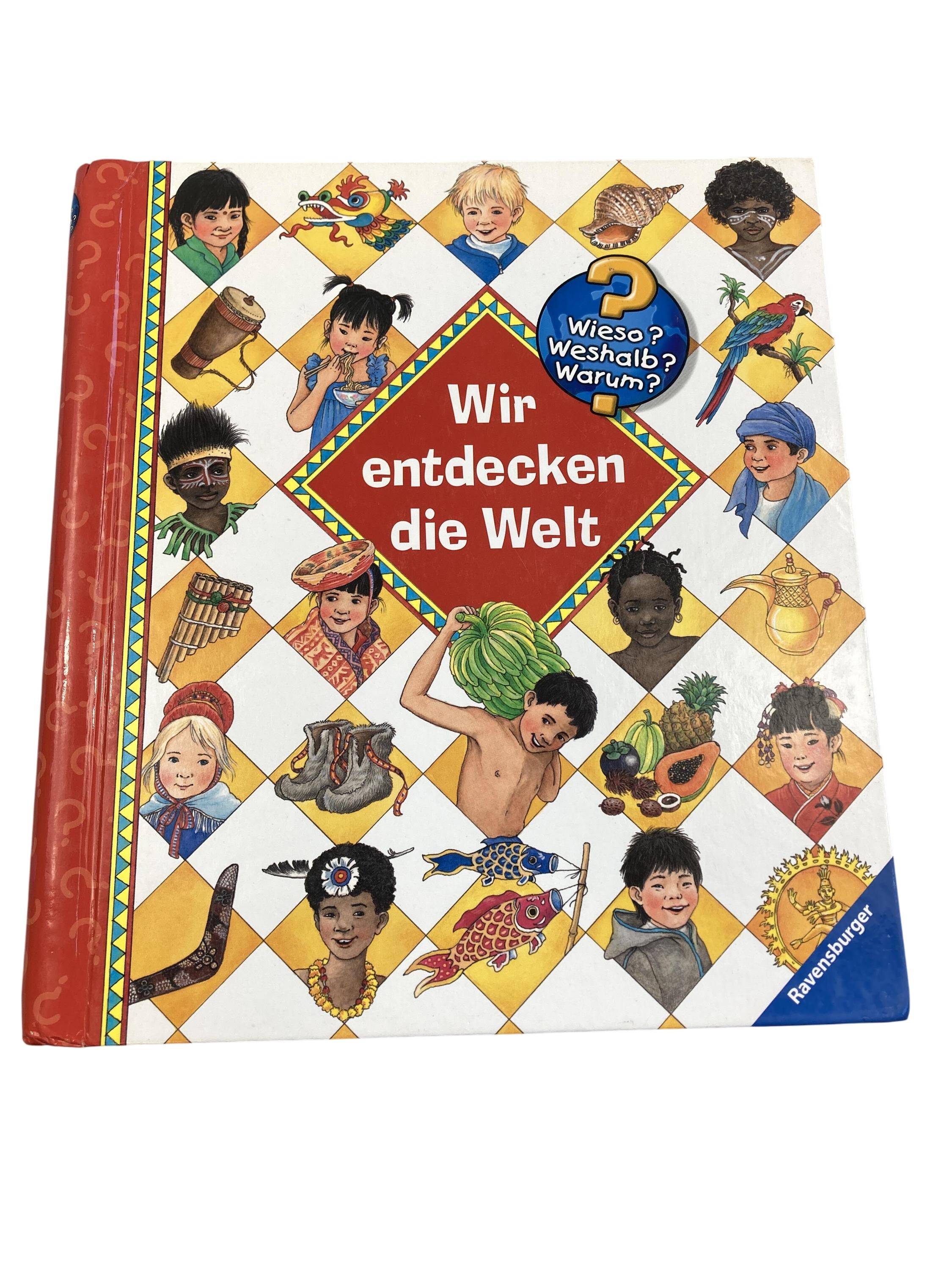 Kinderbücher Bücher Spielen & Lernen Wieso Weshalb Warum Wir entdecken die Welt Ravensburger  Front Image Second Hand