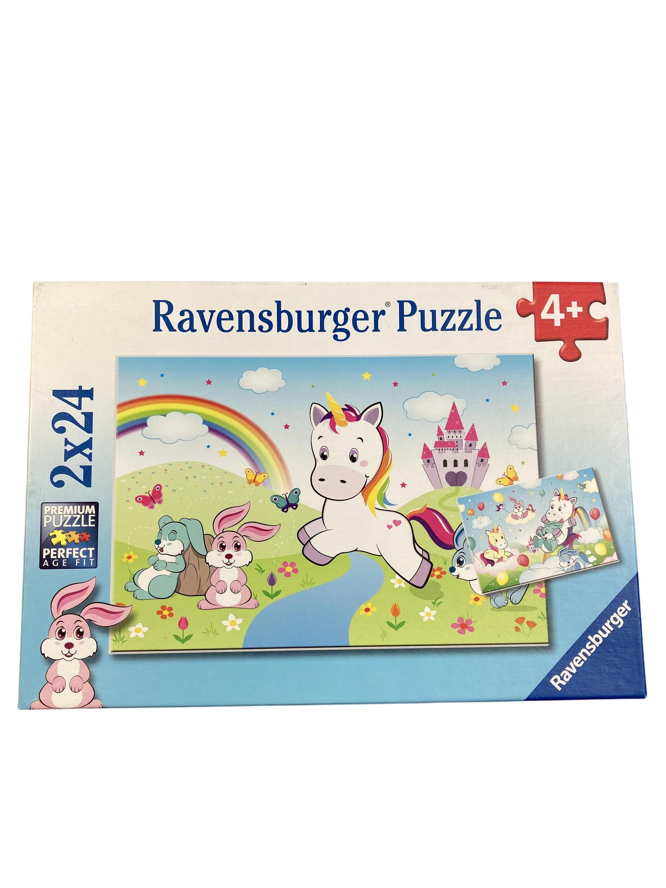 Puzzles Puzzles Spielen & Lernen Puzzle Einhorn Hasen Ravensburger  Front Image Second Hand