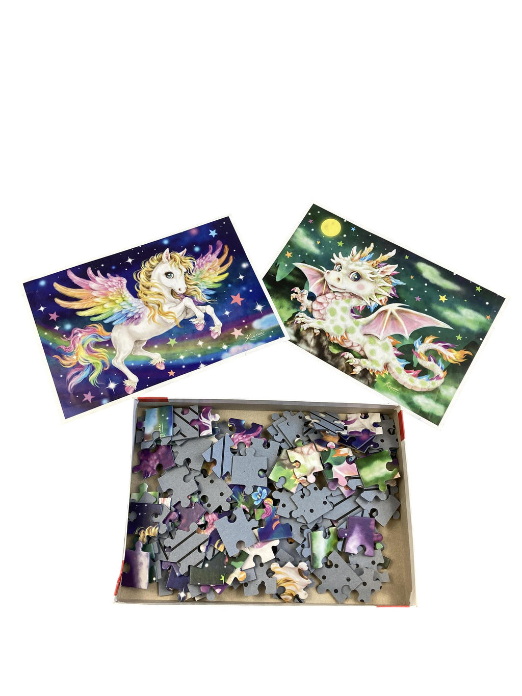 Puzzles Puzzles Spielen & Lernen Puzzle Einhorn Drache Fantasie 56377 Schmidt   New Misc Image 1 Second Hand