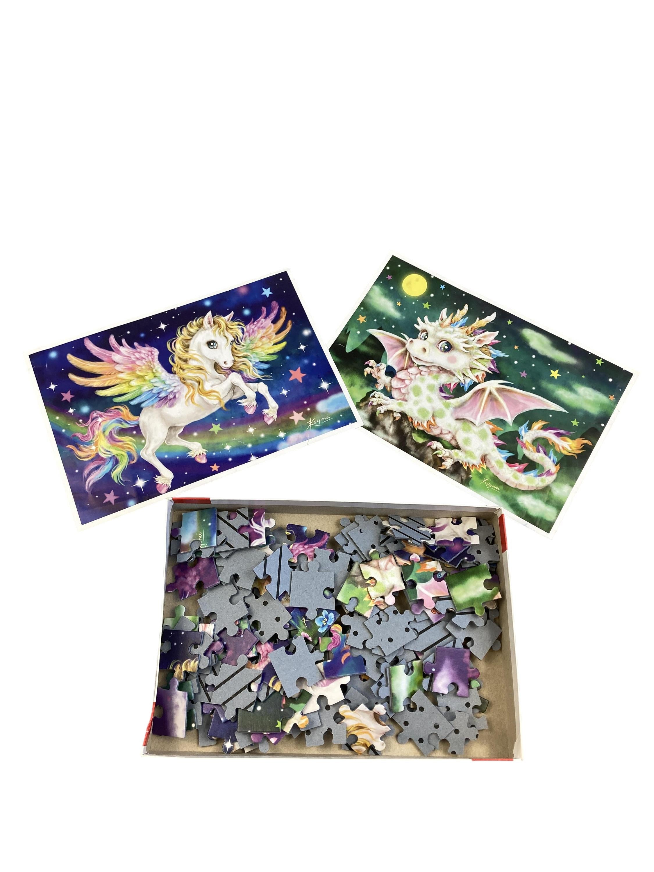 Puzzles Puzzles Spielen & Lernen Puzzle Einhorn Drache Fantasie 56377 Schmidt   New Misc Image 1 Second Hand