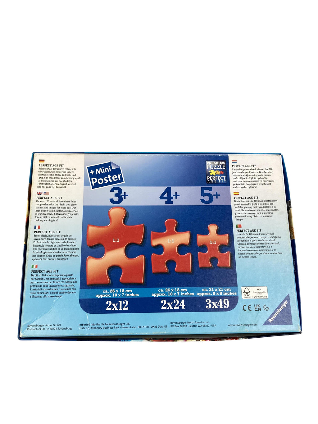 Puzzles Puzzles Spielen & Lernen Puzzle PAW PATROL The Movie Ravensburger  Rear Image Second Hand