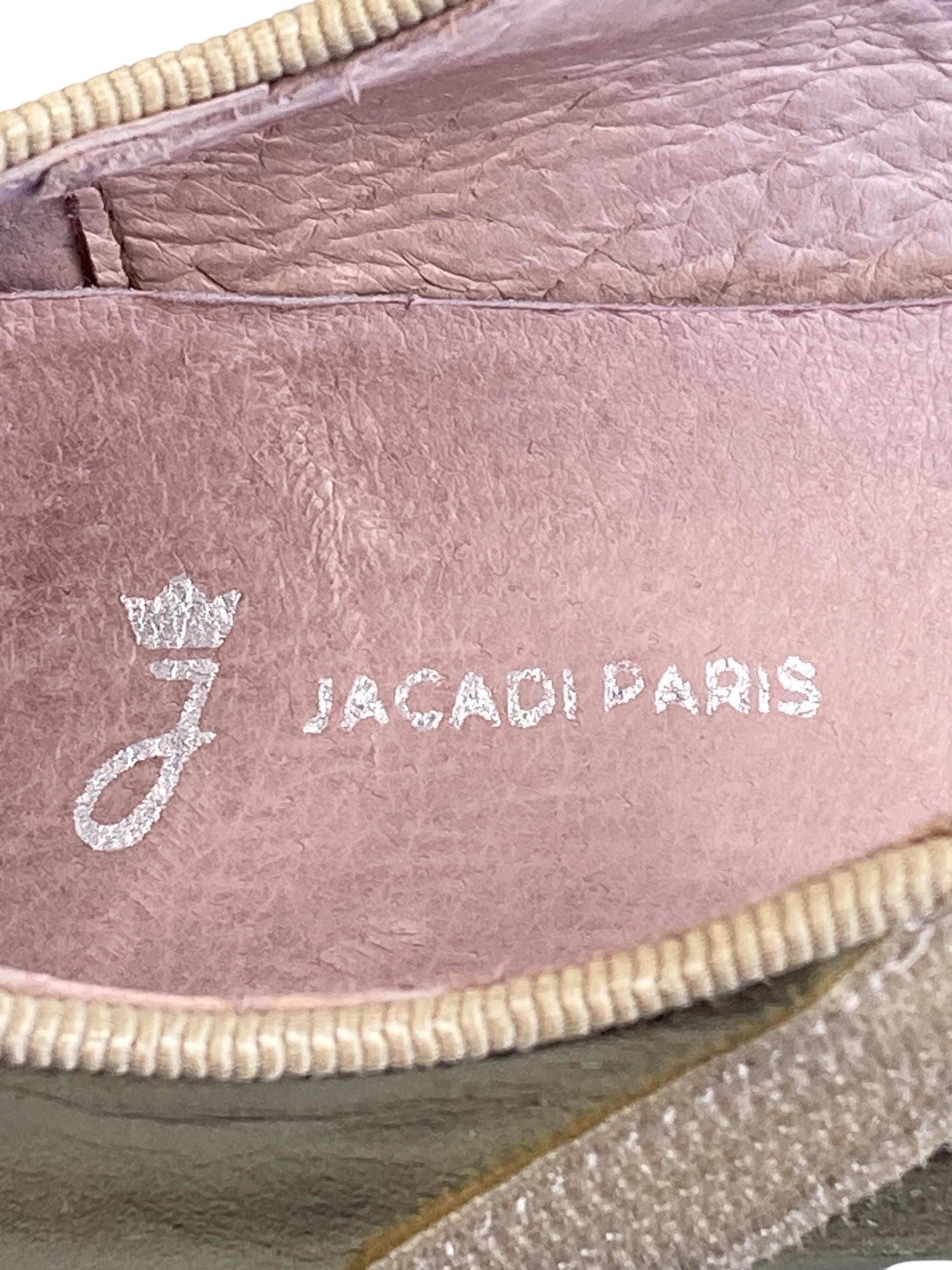 Ballerinas & Spangenschuhe Schuhe Riemchenschuhe Ballerinas Gold Jacadi Label Image Second Hand