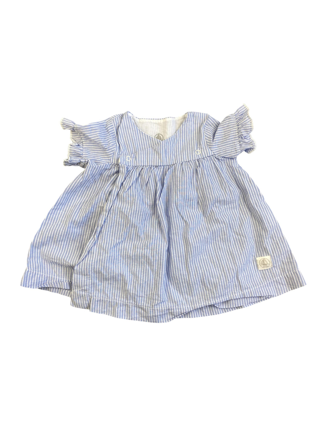 Kleider Kleider & Röcke Kleidung Kleid glitzer Petit Bateau Front Image Second Hand