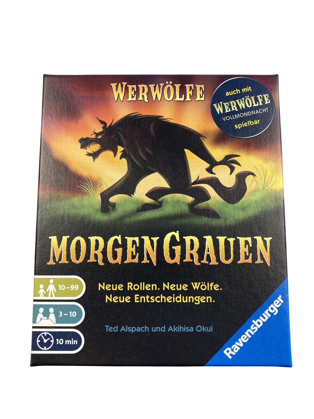 Brett- / Gesellschaftsspiele Spielen & Lernen Werwölfe Morgengrauen Ravensburger  Front Image Second Hand