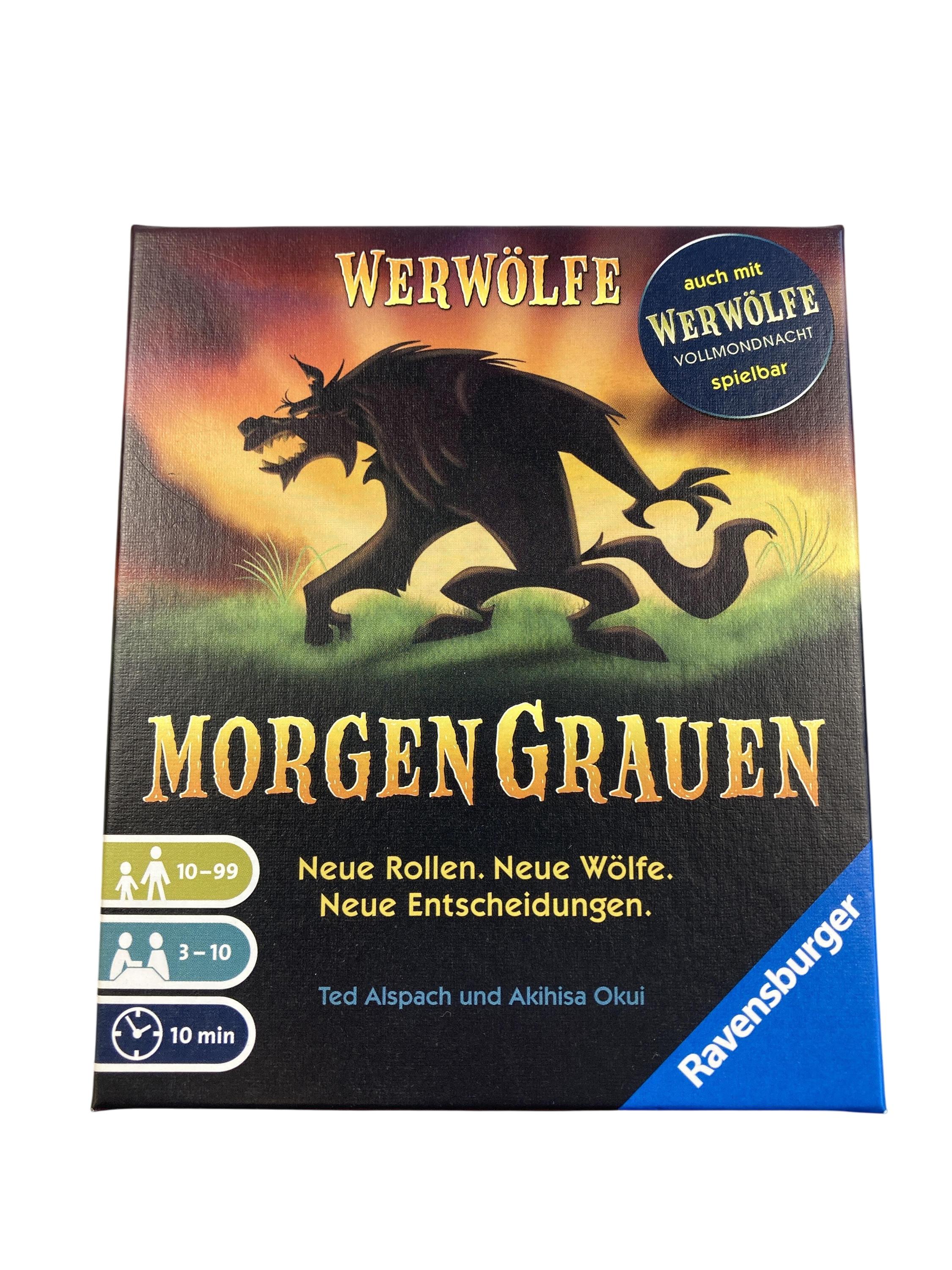 Brett- / Gesellschaftsspiele Spielen & Lernen Werwölfe Morgengrauen Ravensburger  Front Image Second Hand