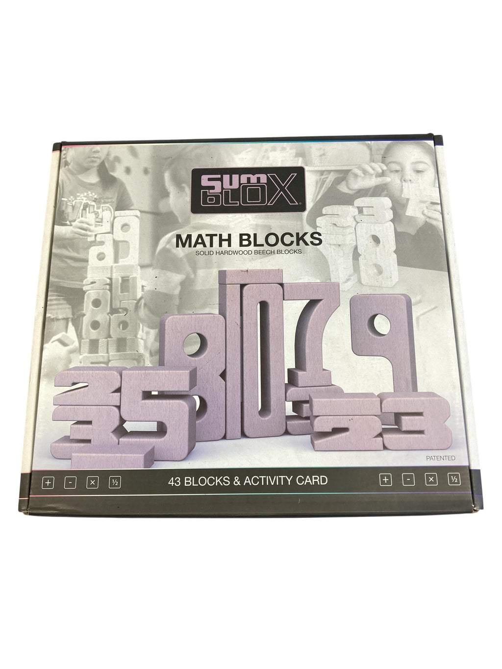 Holzpuzzles Holzspielzeuge Spielen & Lernen Math Blocks Sum blox Front Image Second Hand