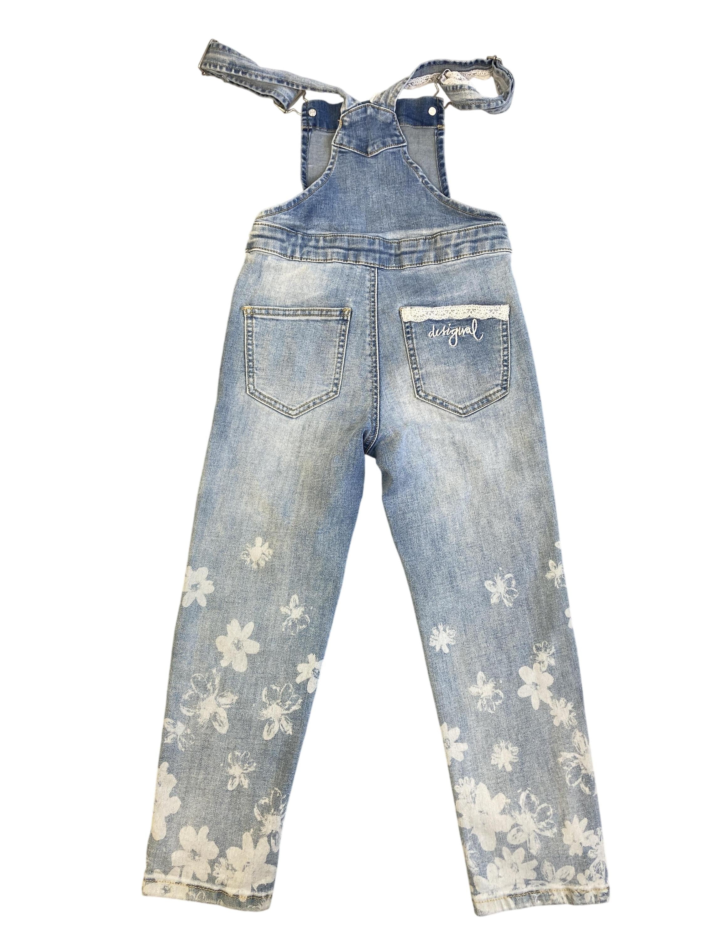 Latzhosen Hosen & Jeans Kleidung Latzhose Future is now Desigual Rear Image Second Hand