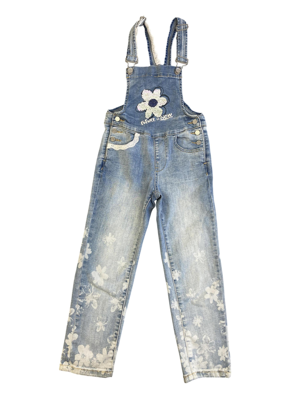 Latzhosen Hosen & Jeans Kleidung Latzhose Future is now Desigual Front Image Second Hand