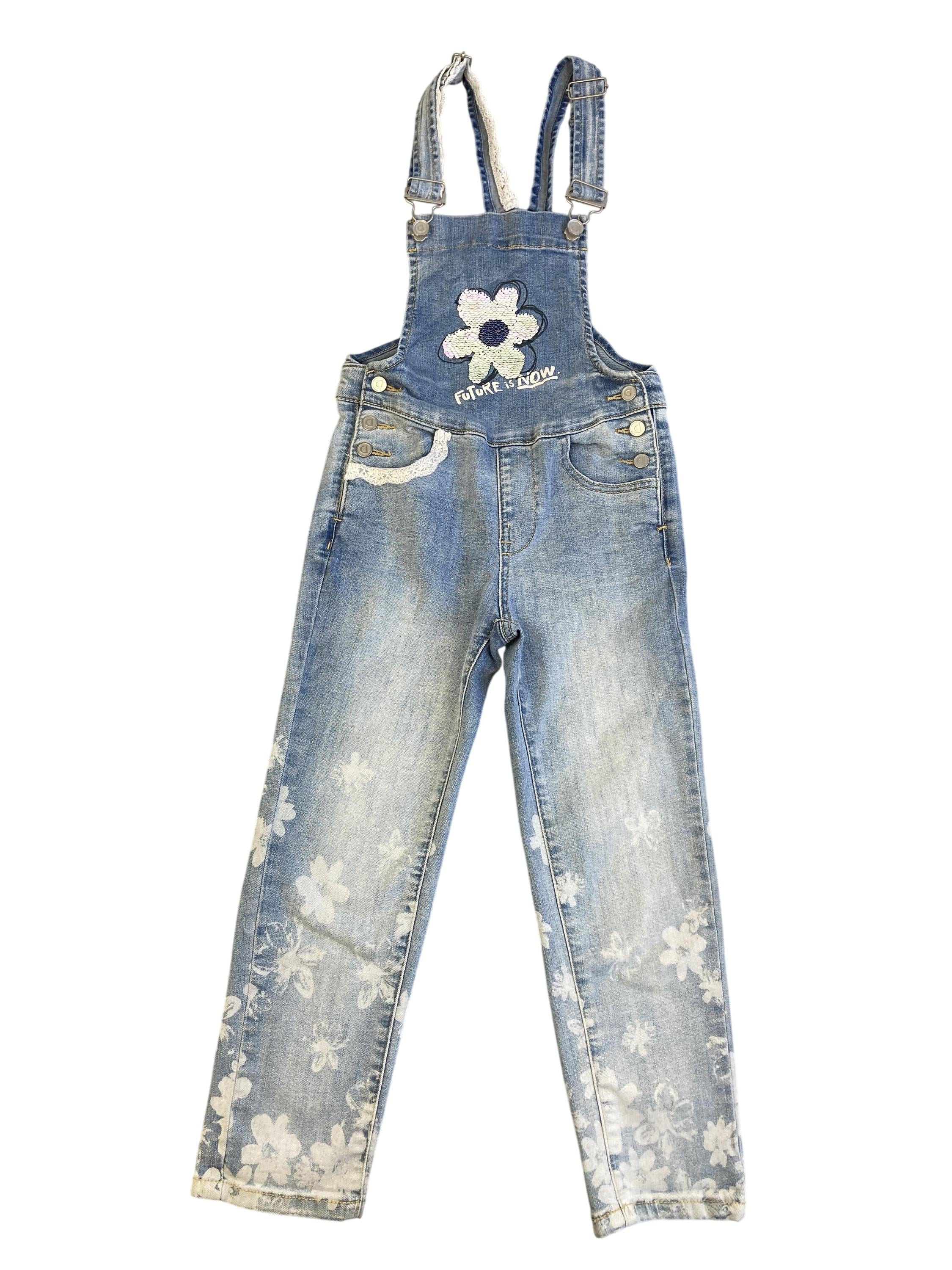 Latzhosen Hosen & Jeans Kleidung Latzhose Future is now Desigual Front Image Second Hand