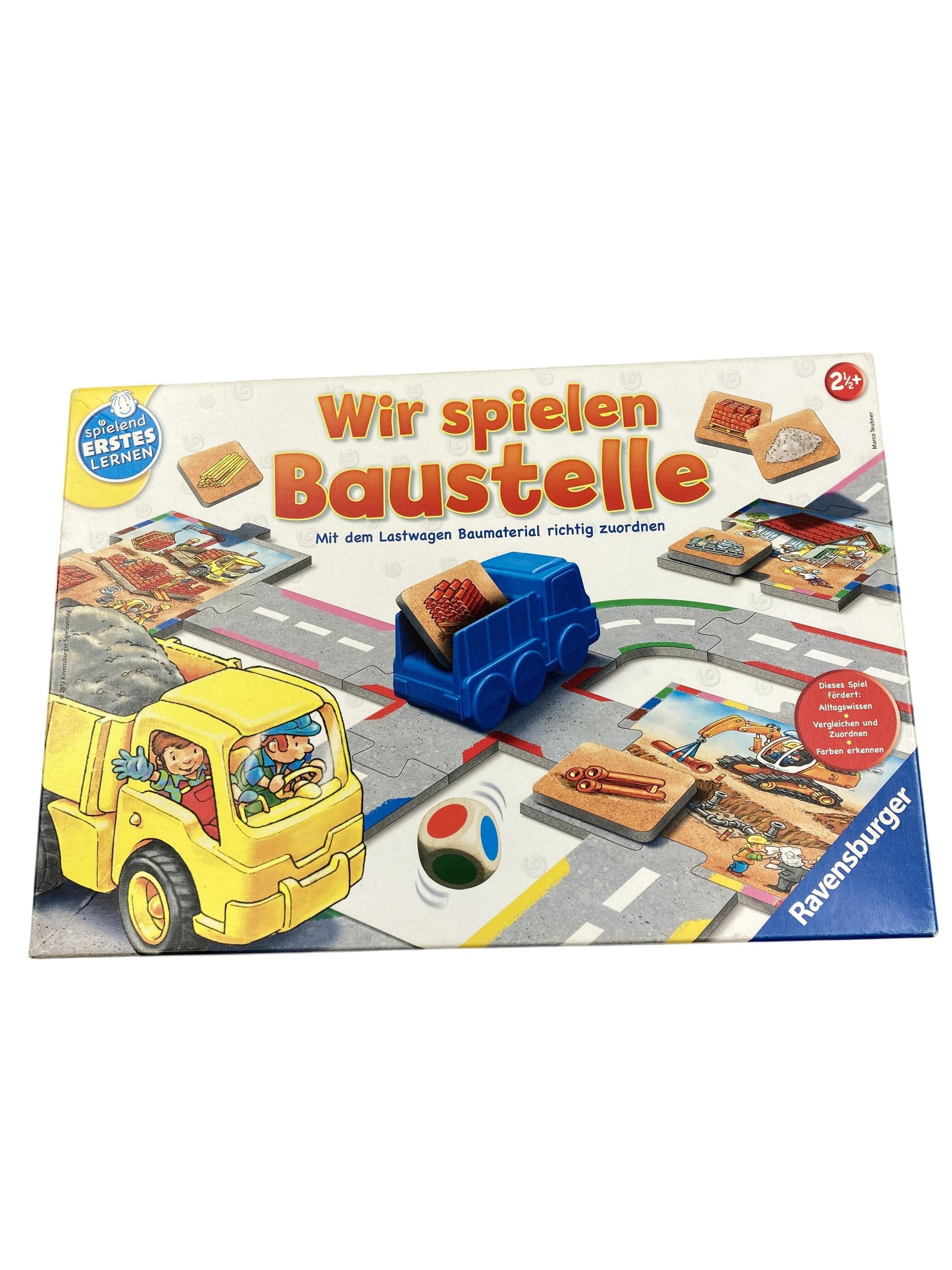 Brett- / Gesellschaftsspiele Spielen & Lernen Wir spielen Baustelle Ravensburger Front Image Second Hand
