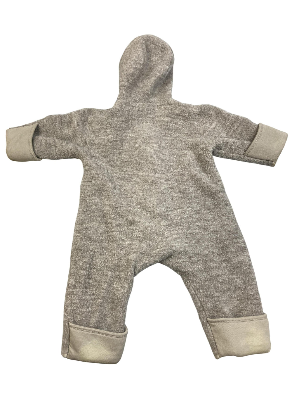 Overalls-wollwalkanzüge Overalls Kleidung Wollfleece Overall Hessnatur Rear Image Second Hand