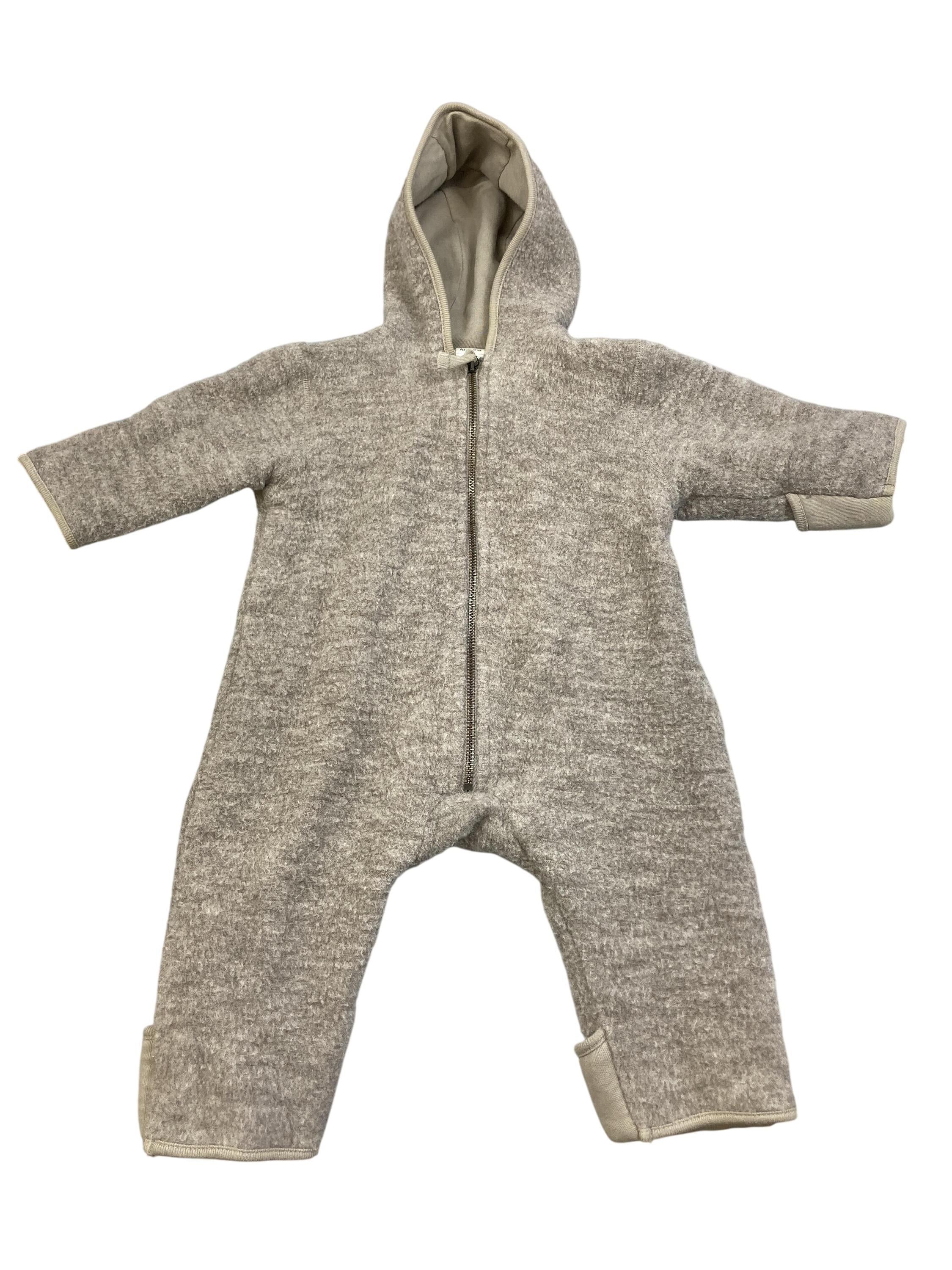 Overalls-wollwalkanzüge Overalls Kleidung Wollfleece Overall Hessnatur Front Image Second Hand
