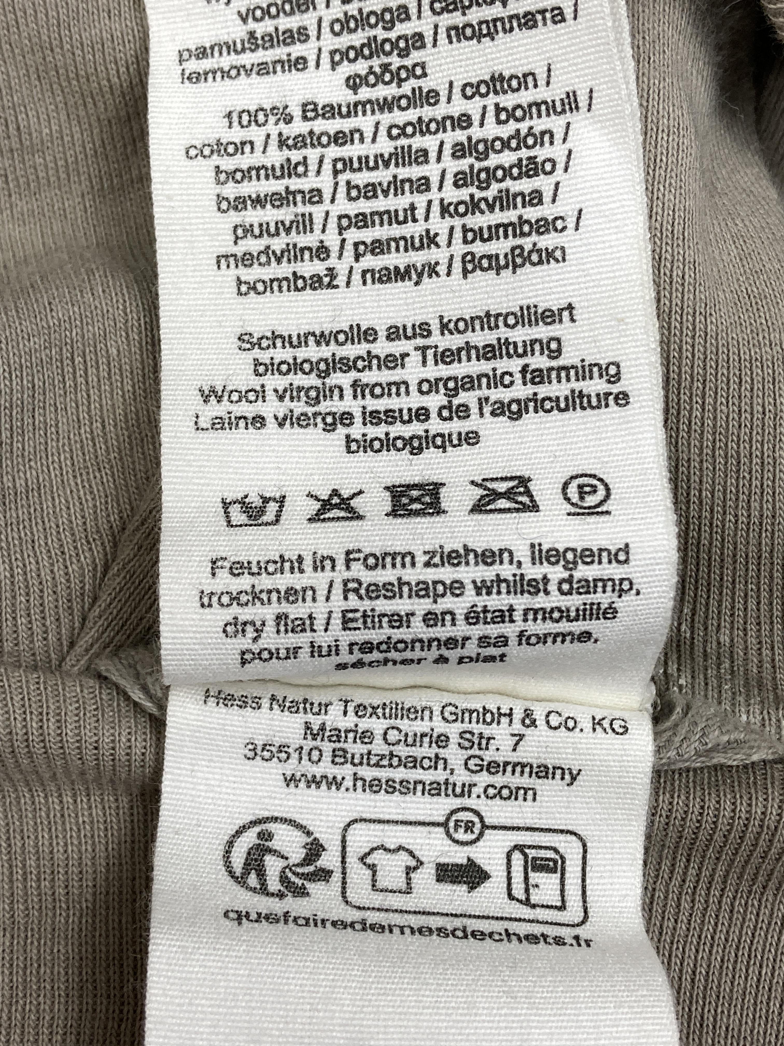 Overalls-wollwalkanzüge Overalls Kleidung Wollfleece Overall Hessnatur Care Label Second Hand
