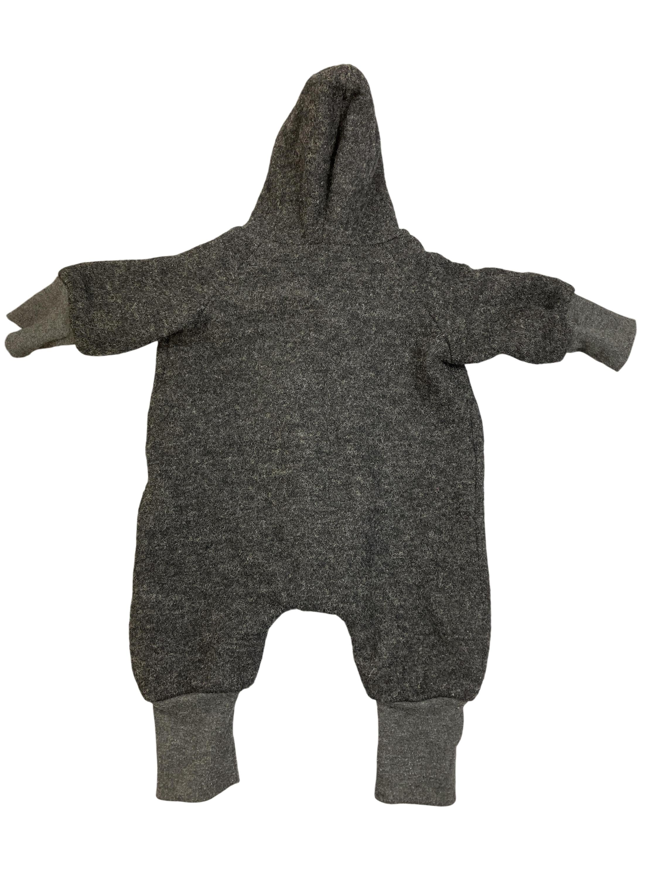Overalls-wollwalkanzüge Overalls Kleidung Wollwalkoverall mit Musselin gefüttert TK Handmade Rear Image Second Hand
