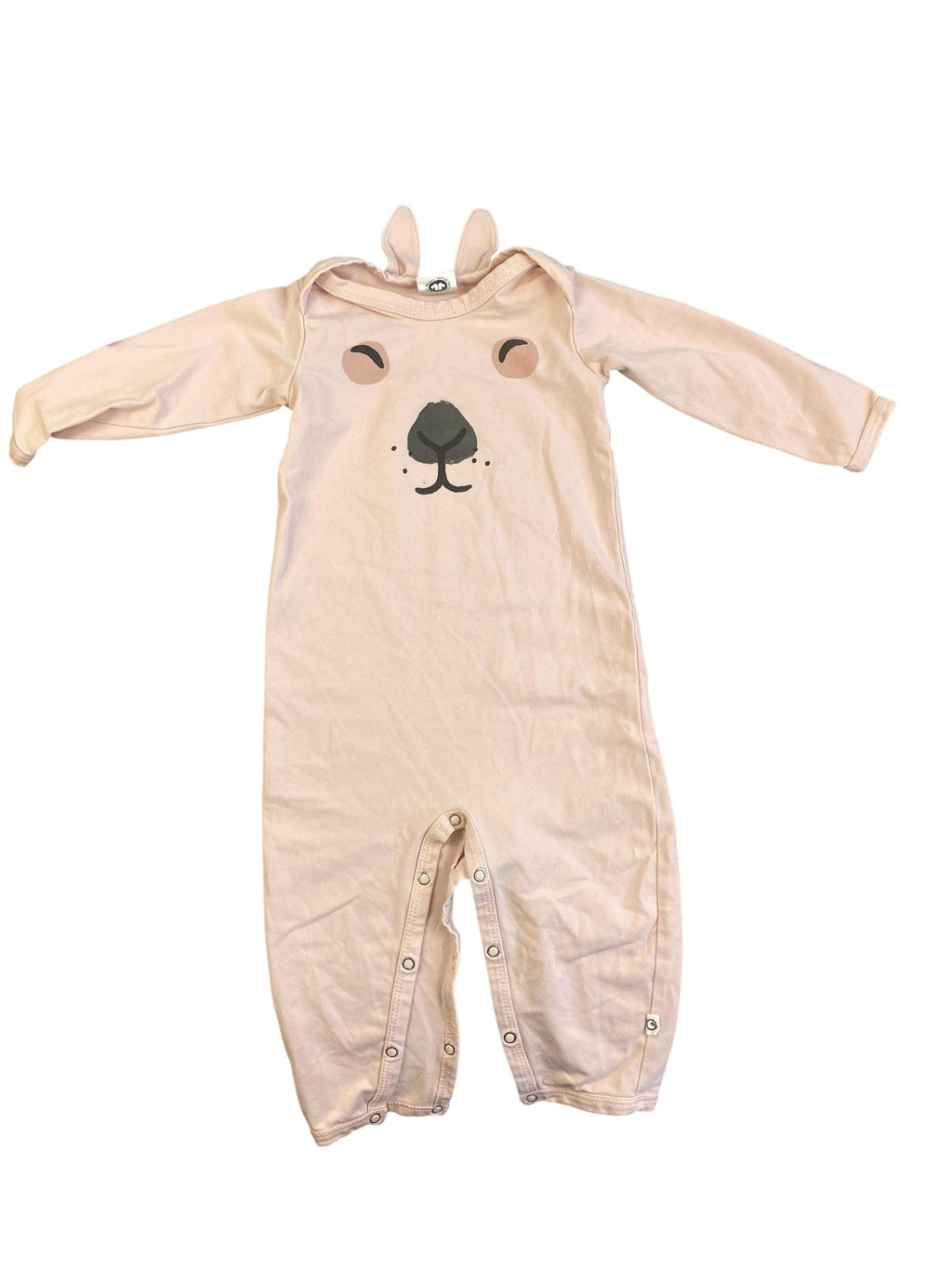 Strampler Strampler Kleidung Langarmstrampler Hase Müsli by Green Cotton Front Image Second Hand