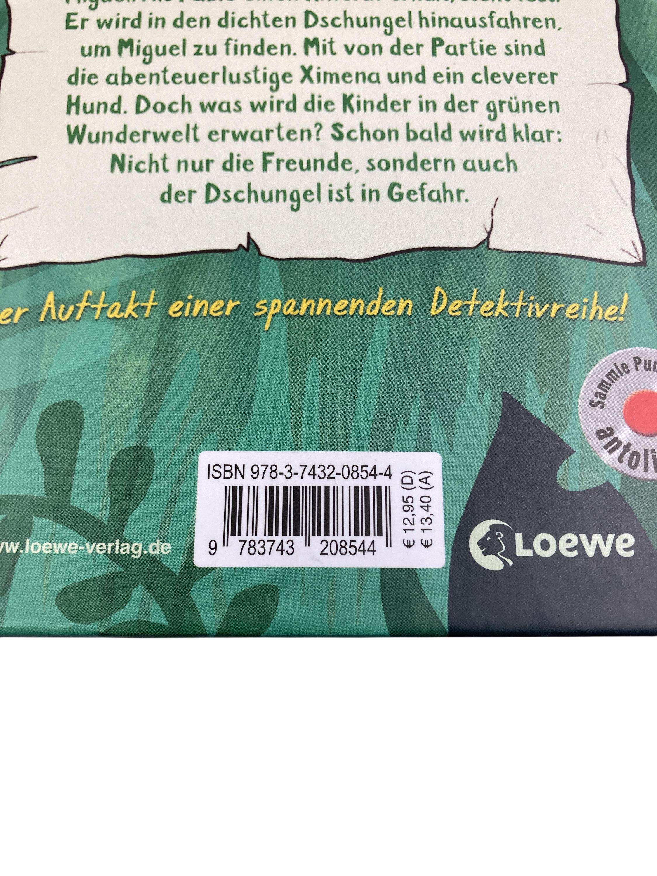 Jugendbücher Bücher Spielen & Lernen Die Amazonas Detektive - Verschwörung im Dschungel Loewe Label Image Second Hand