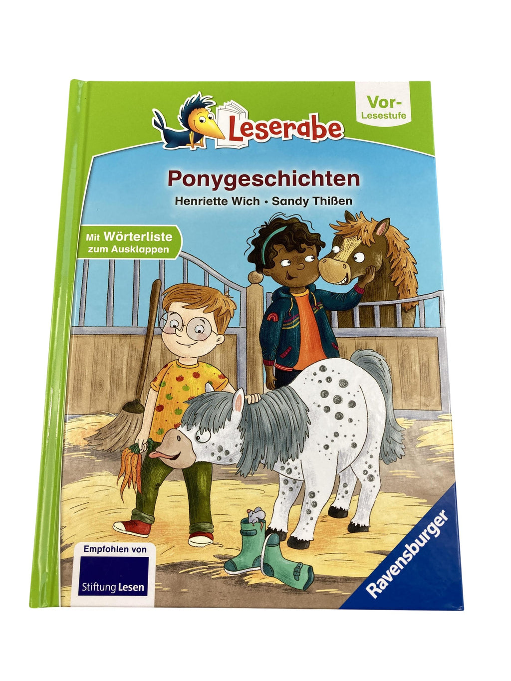 Kinderbücher Bücher Spielen & Lernen Leserabe- Ponygeschichten Ravensburger  Front Image Second Hand