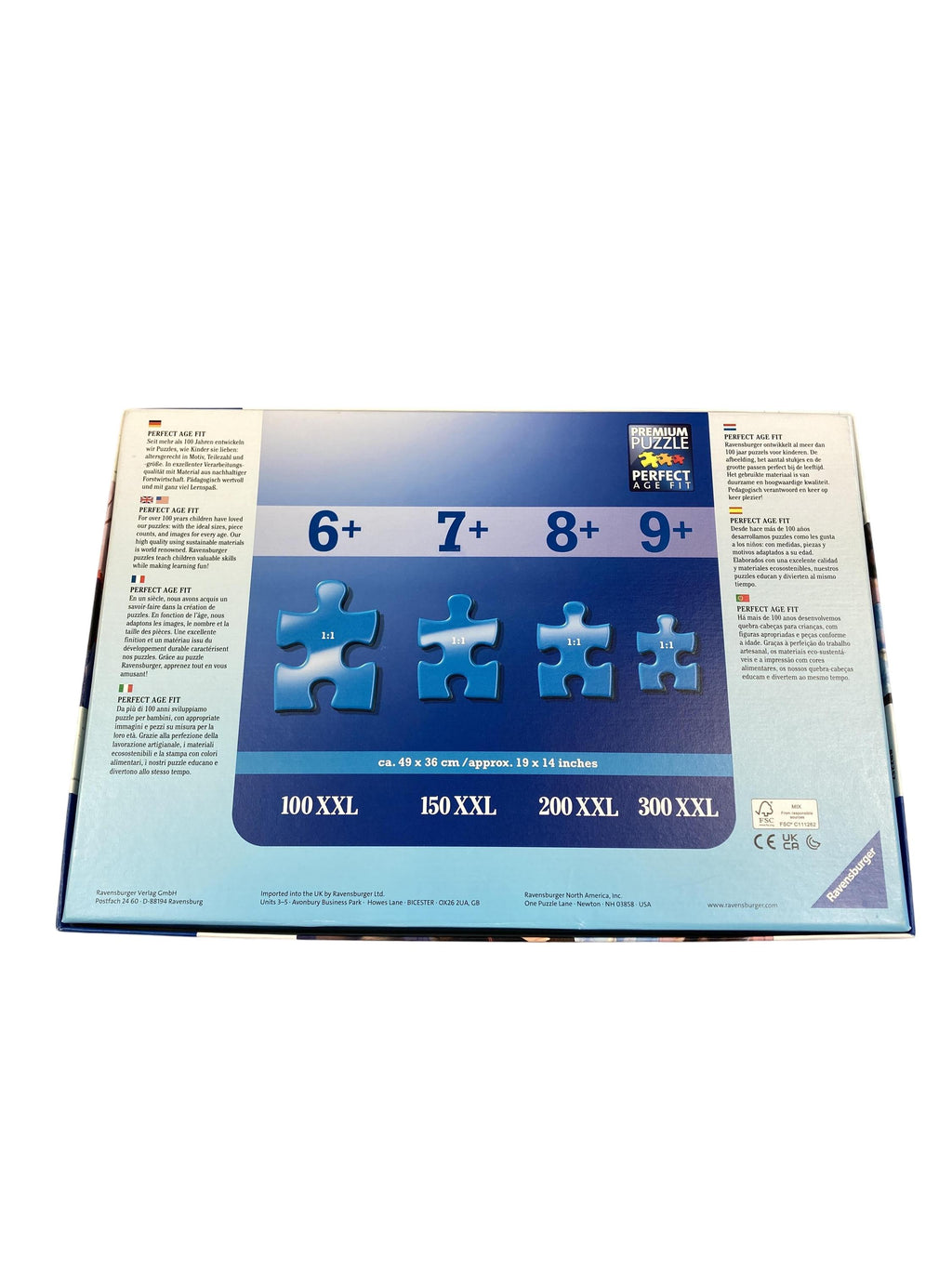 Puzzles Puzzles Spielen & Lernen Disney Frozen II Ravensburger  Rear Image Second Hand