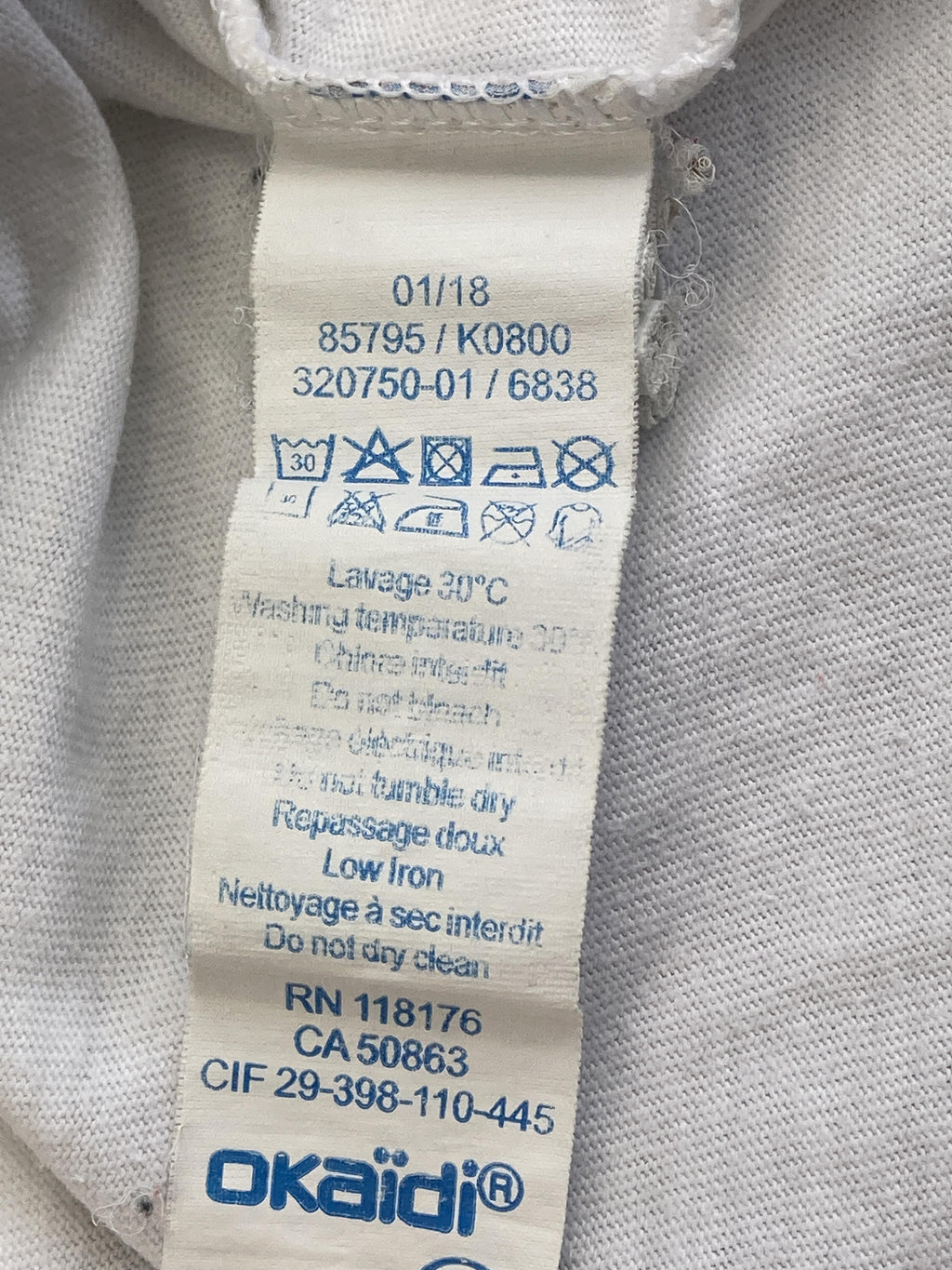 T-Shirts T-Shirts & Tops Kleidung Tshirt Pailetten Okaidi Care Label Second Hand