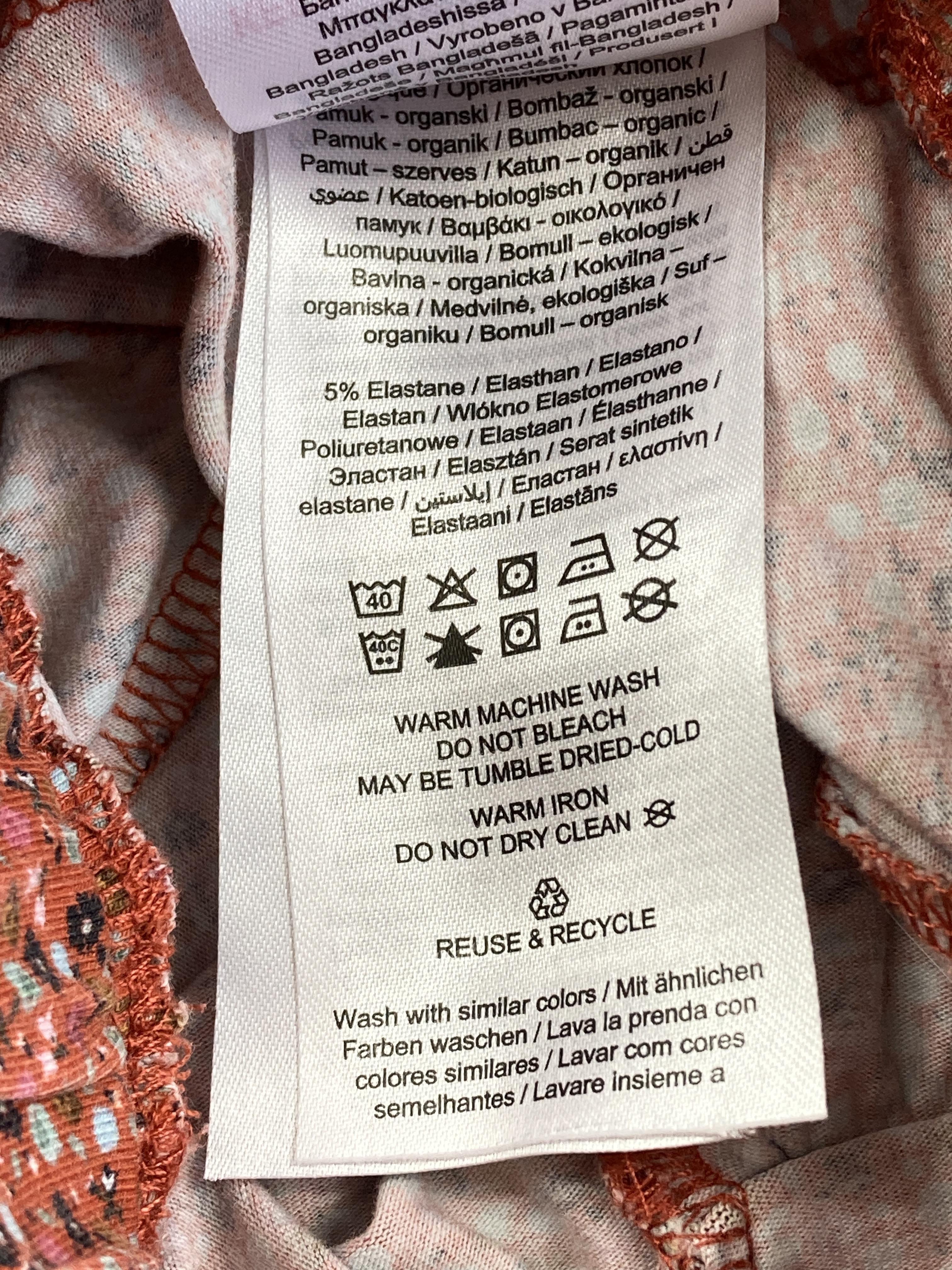 Stoffhosen Hosen & Jeans Kleidung Hose Blumen Name it Care Label Second Hand