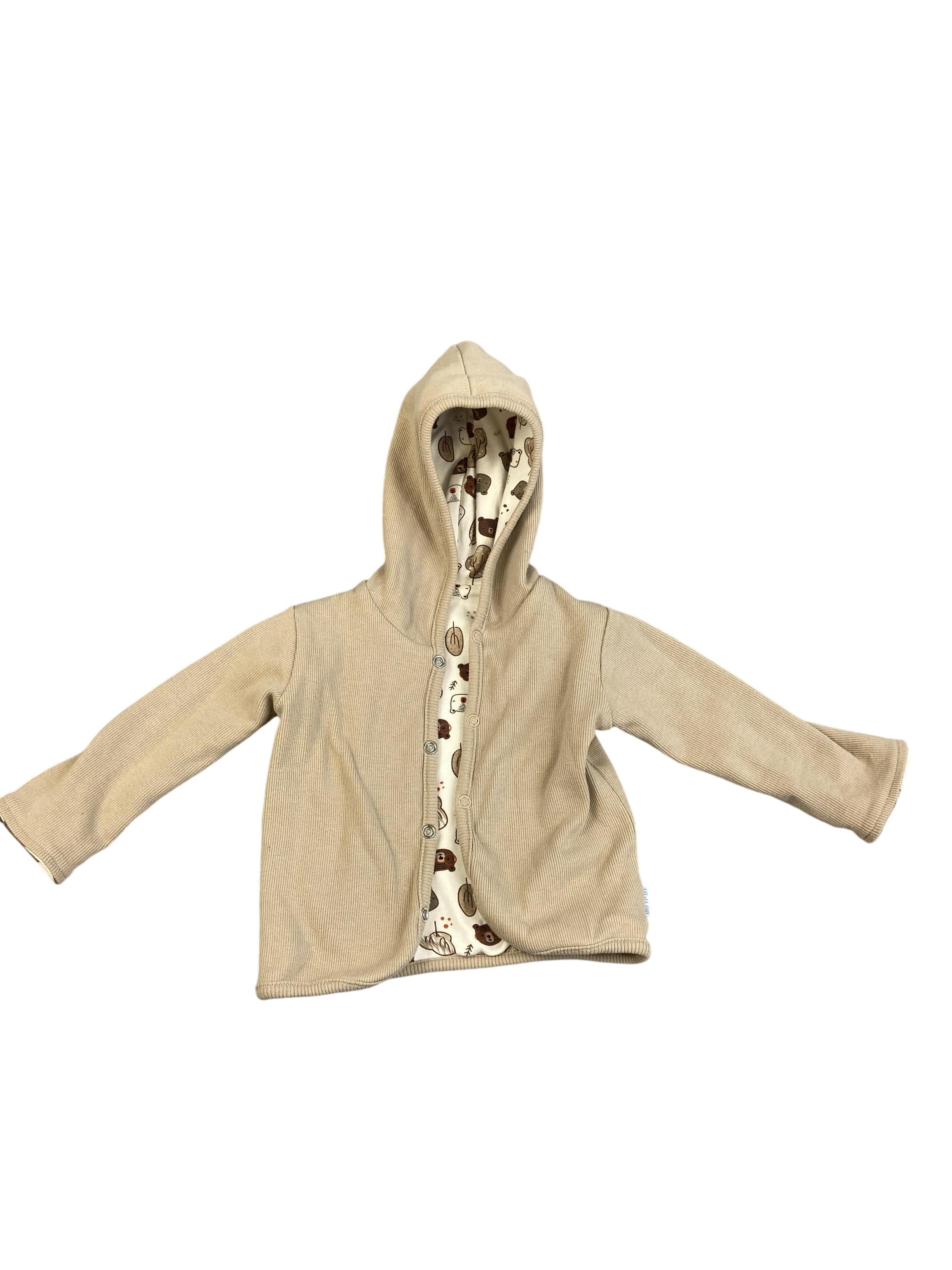 Kapuzenjacken Sweatshirts & Hoodies Kleidung Wendejacke Little one Front Image Second Hand
