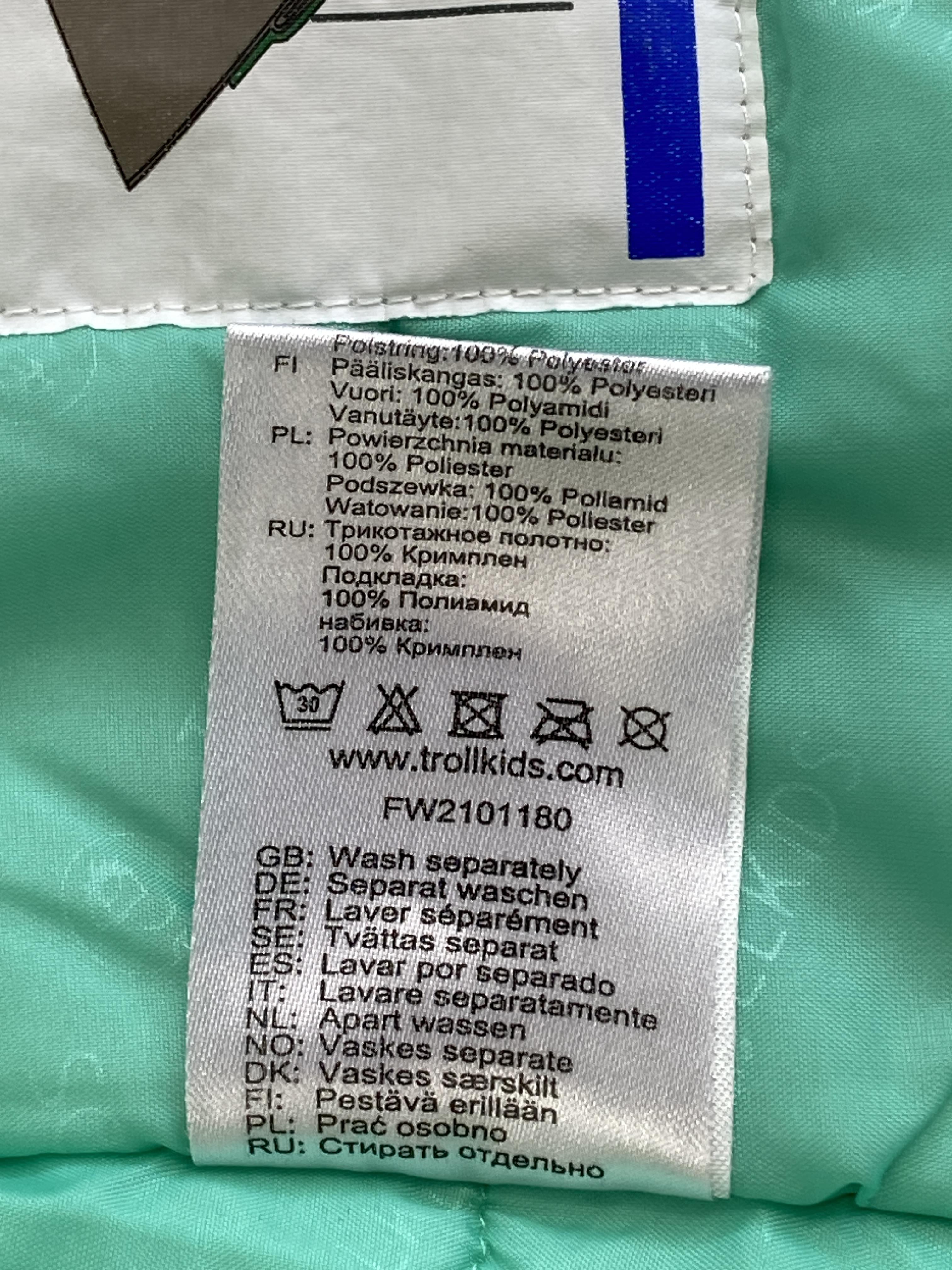 Winterjacken Jacken & Westen Kleidung Wintermantel Mädchen Trollkids Care Label Second Hand