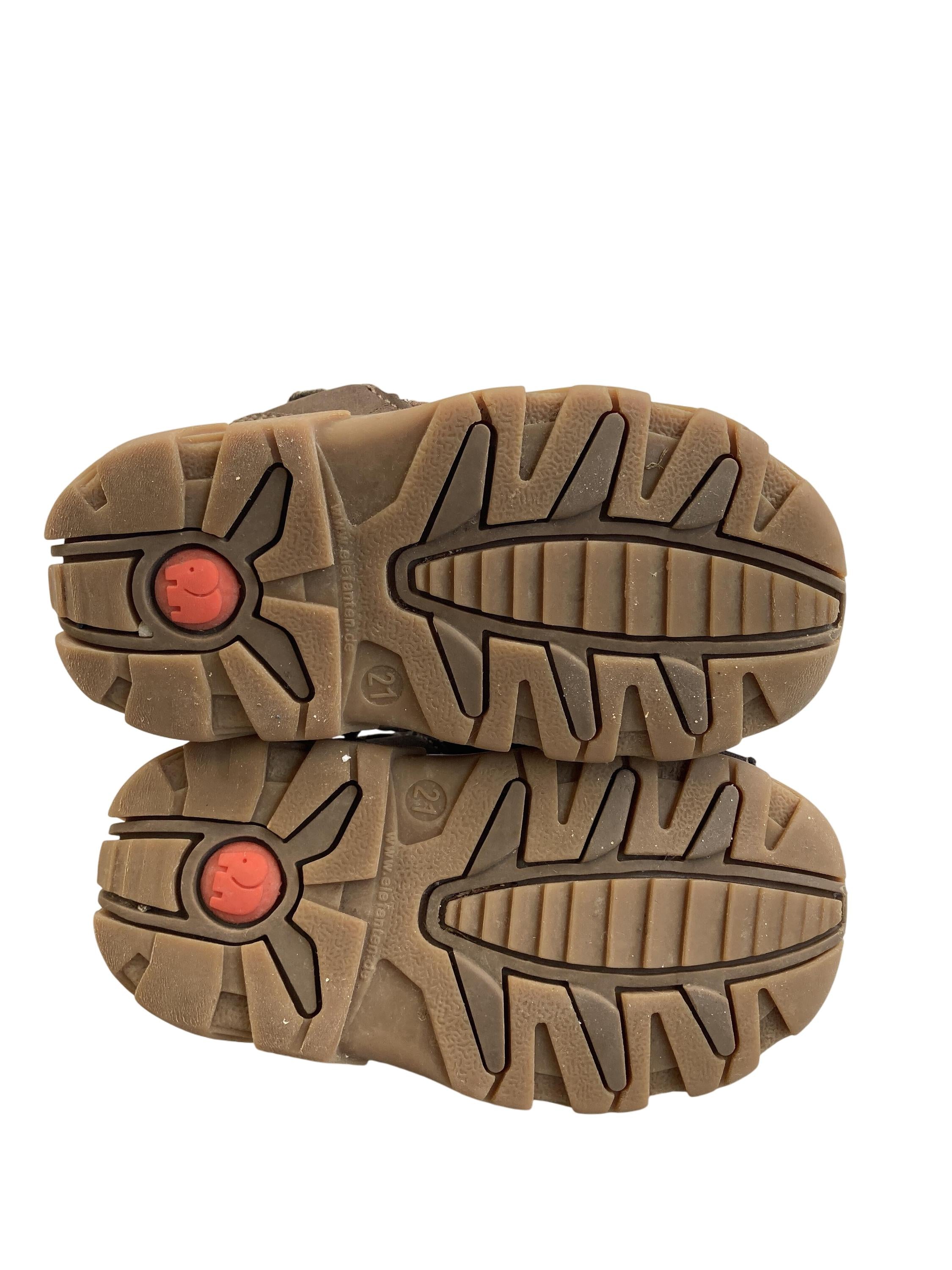 Ledersandalen Sandalen Schuhe Sandalen weit Elefanten  Second Hand