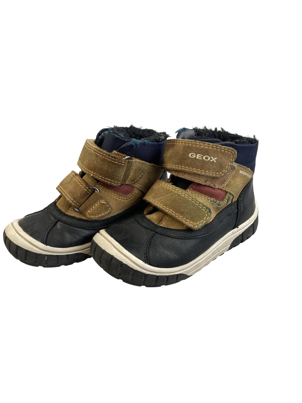Gefütterte Schuhe Winterschuhe Schuhe Winterschuhe Geox Front Image Second Hand