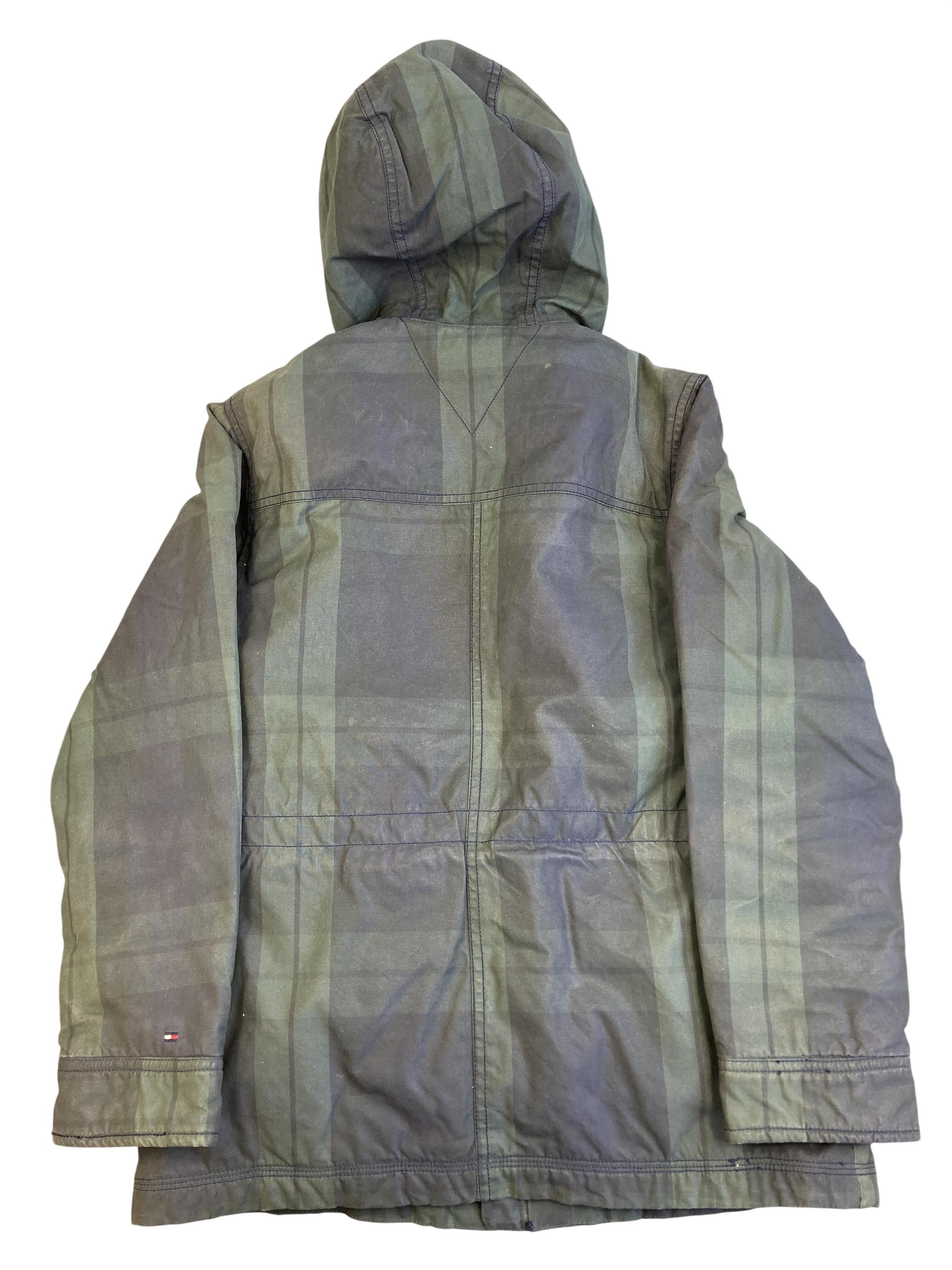 Winterjacken Jacken & Westen Kleidung Winterjacke Wachsjacke Tommy Hilfiger Rear Image Second Hand
